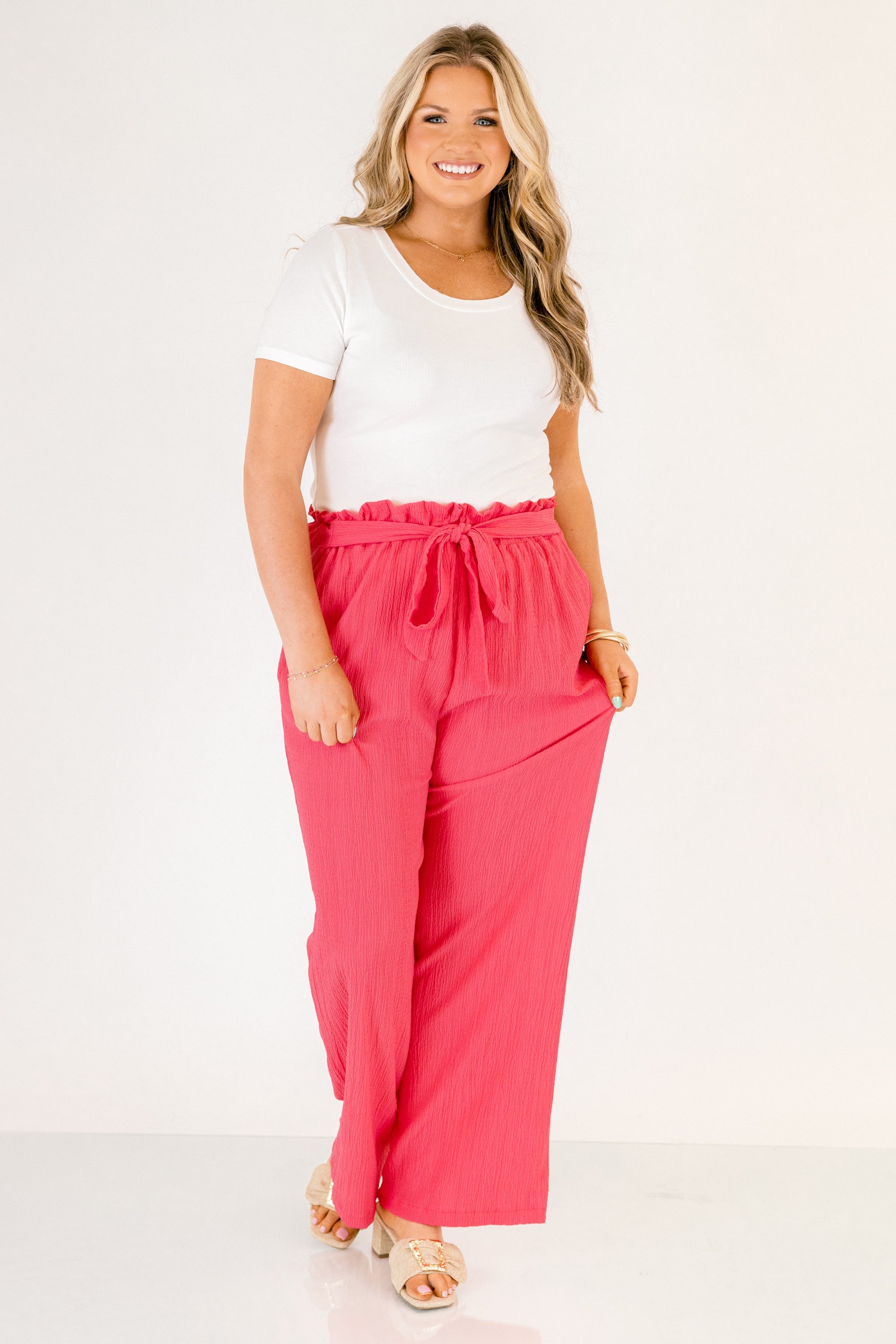 Be Everything Pants, Hot Pink