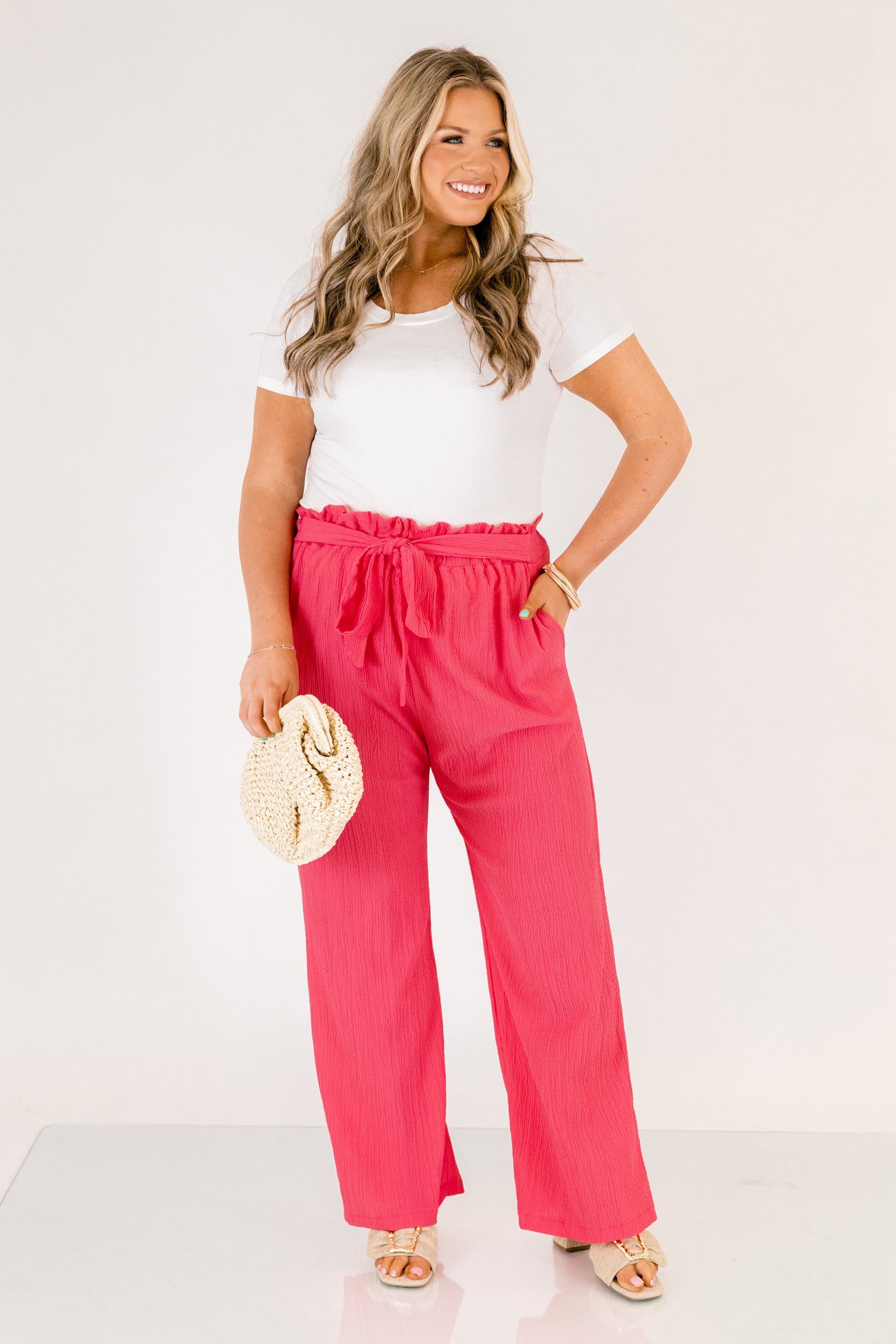 Be Everything Pants, Hot Pink