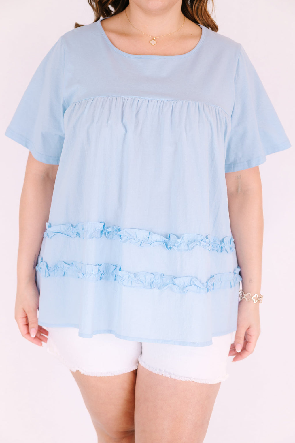 Best Mistake Top, Light Blue