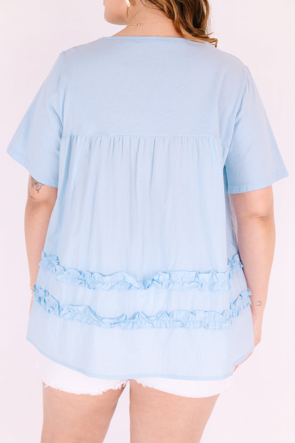 Best Mistake Top, Light Blue