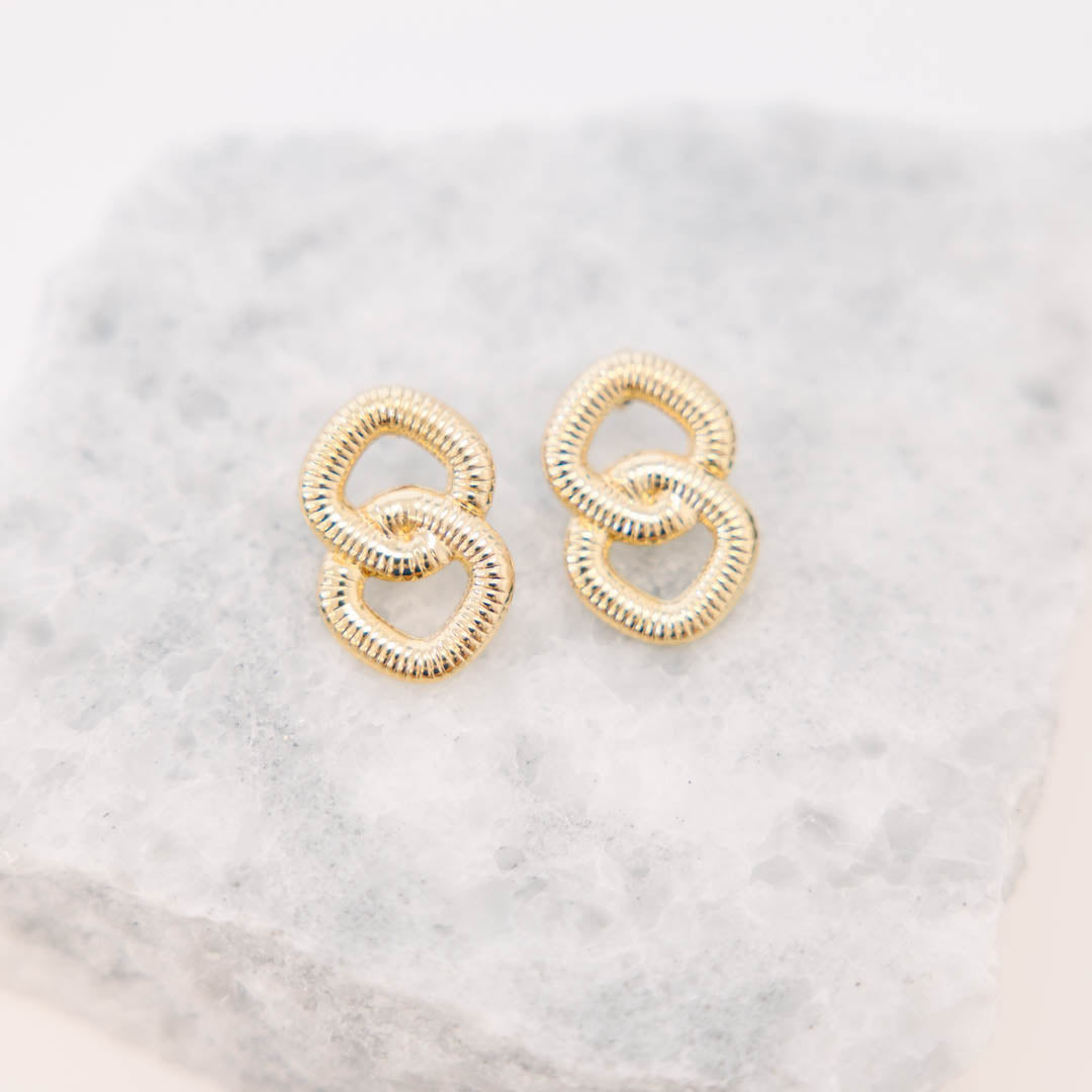 Better Than Before Earrings, Gold