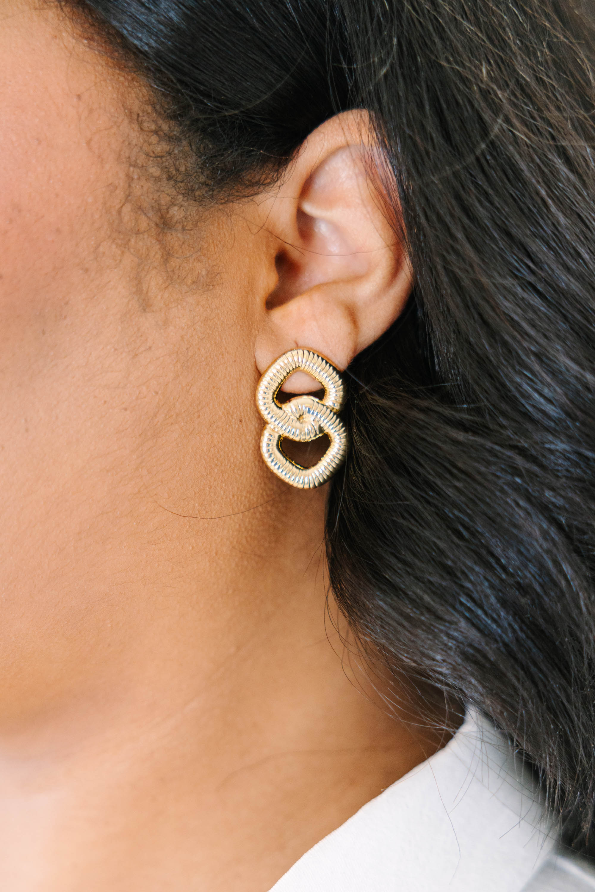 Better Than Before Earrings, Gold