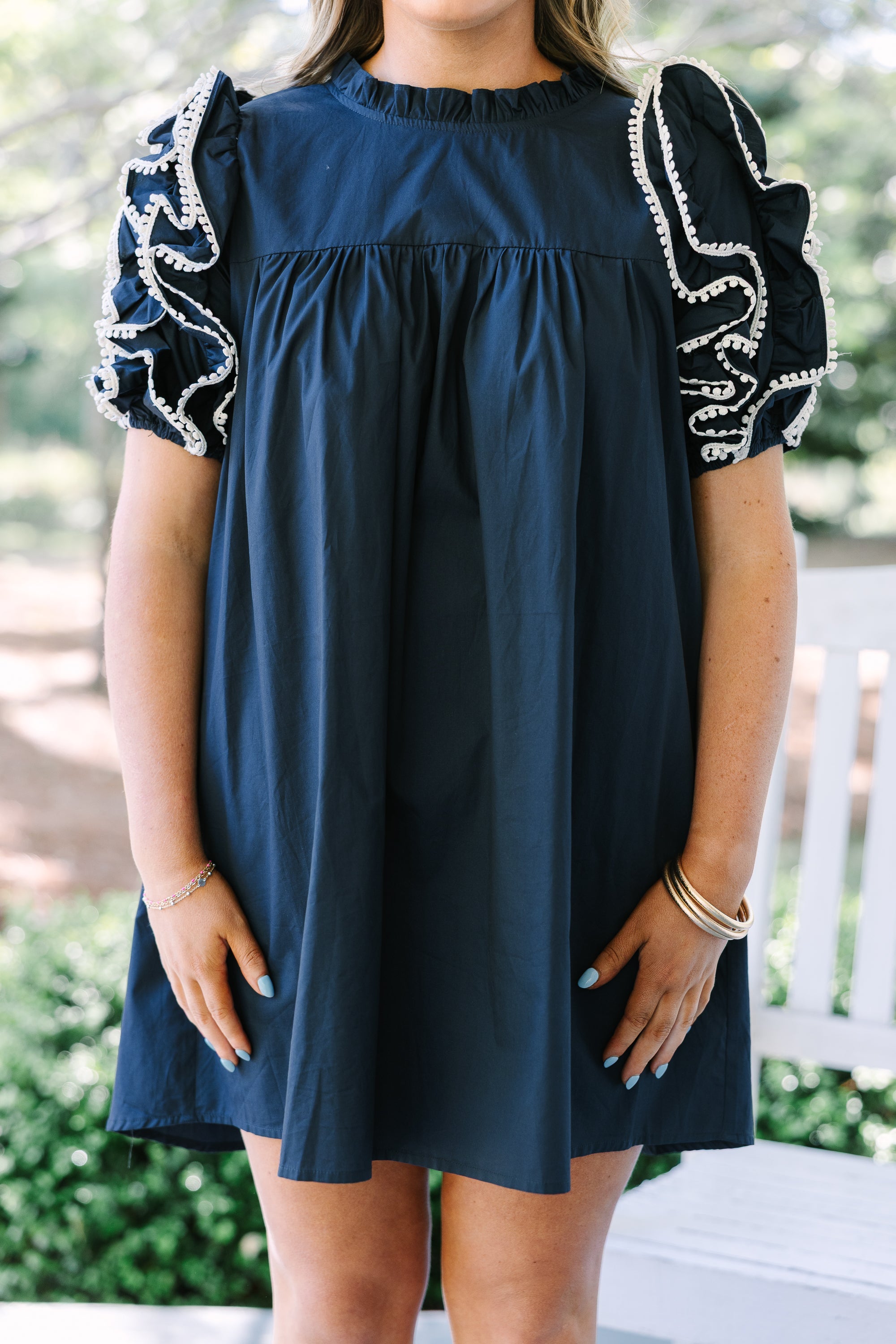 Between Me And You Dress, Navy