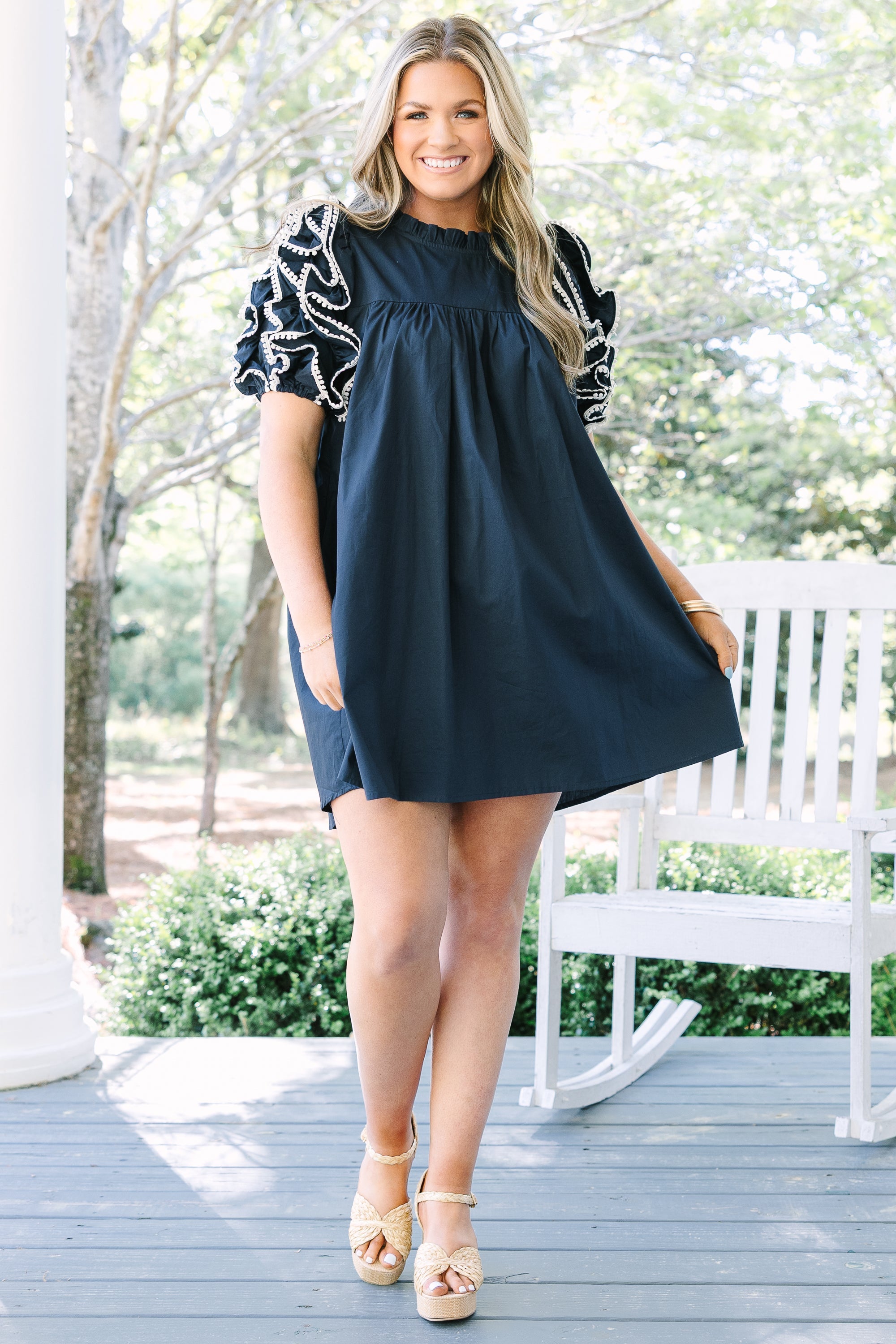 Between Me And You Dress, Navy