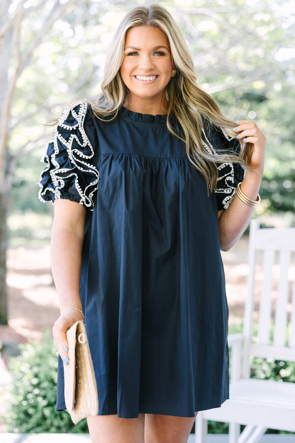 Between Me And You Dress, Navy