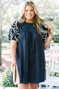 Between Me And You Dress, Navy