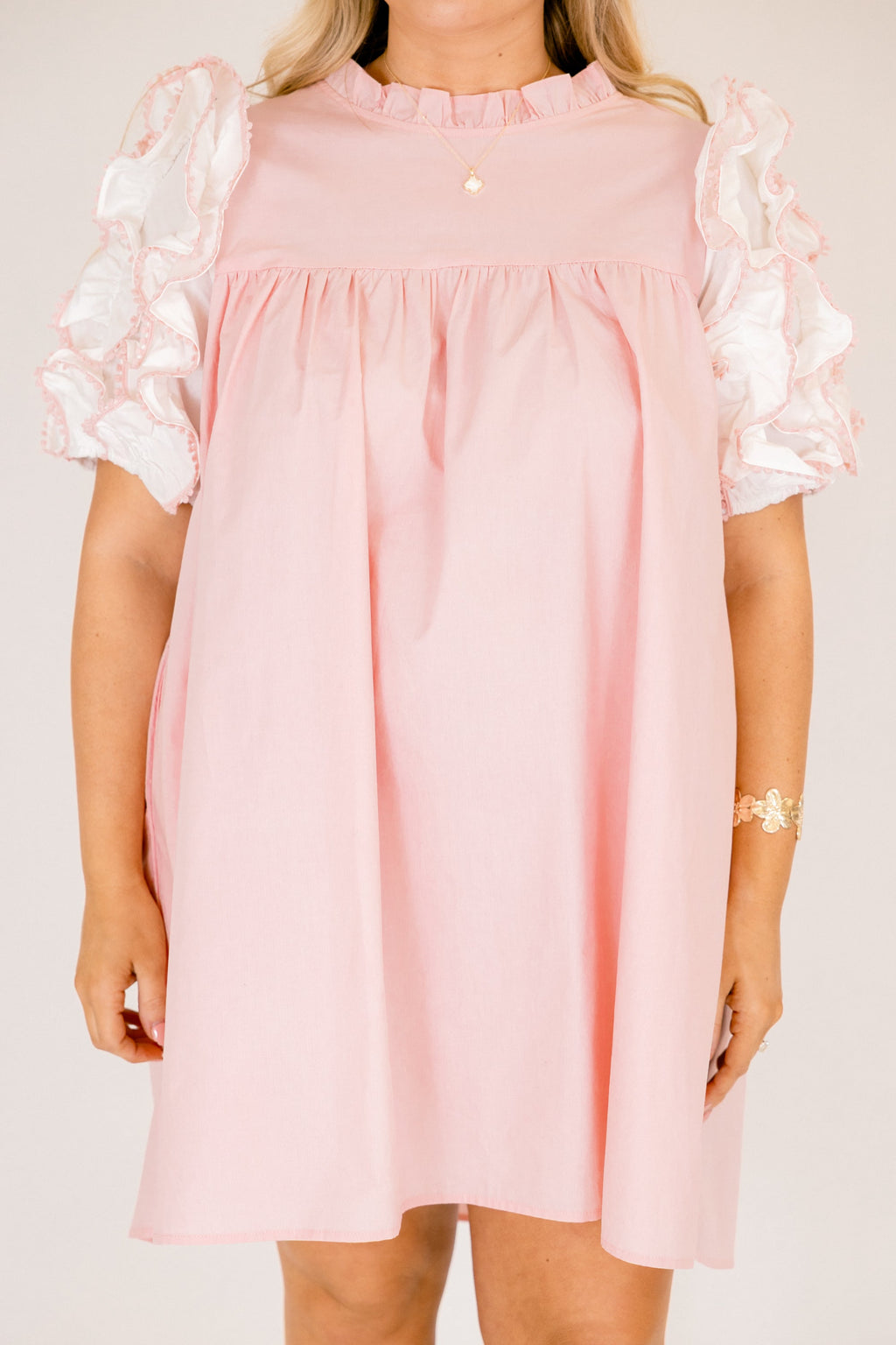 Between Me And You Dress, Pink