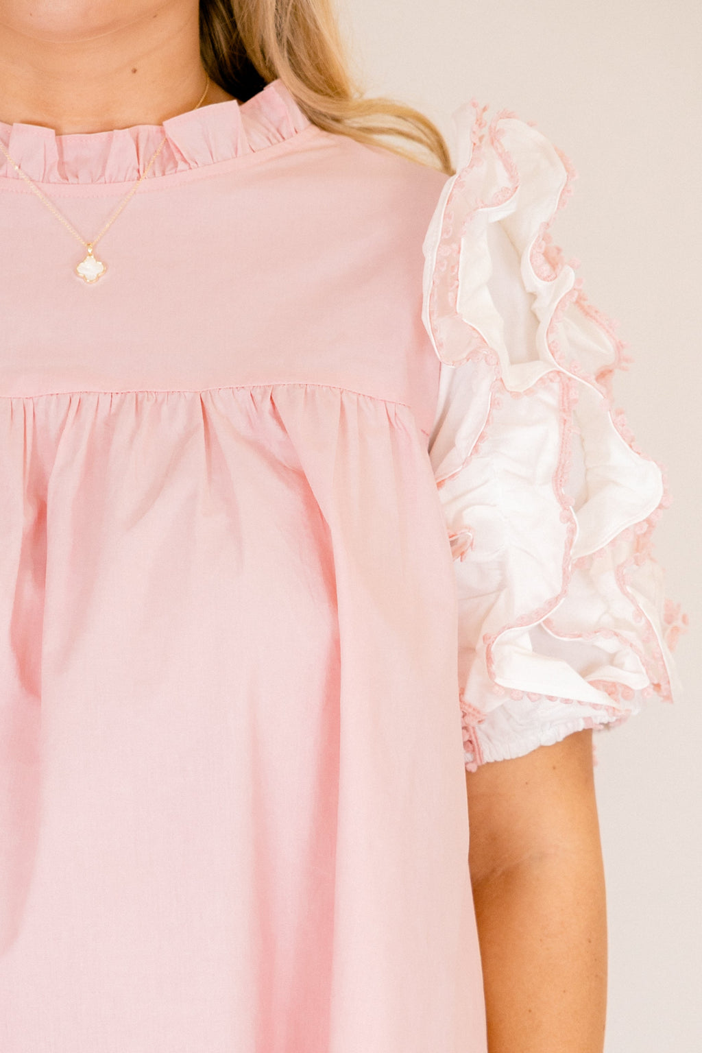 Between Me And You Dress, Pink