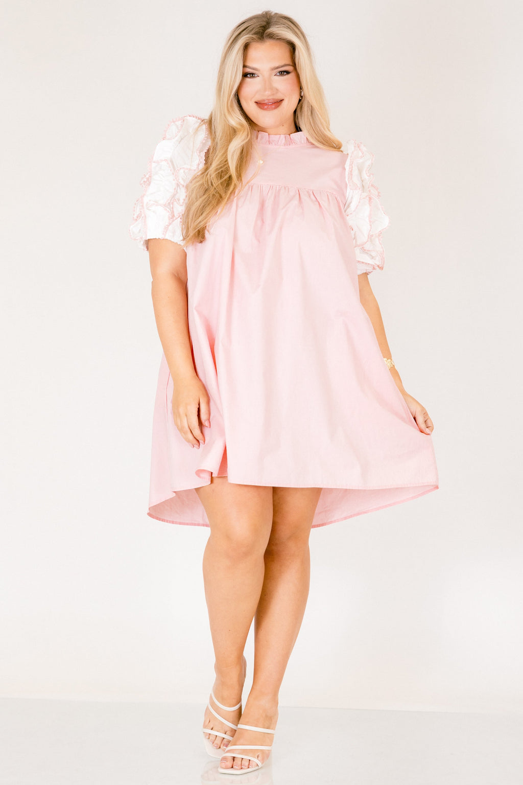 Between Me And You Dress, Pink