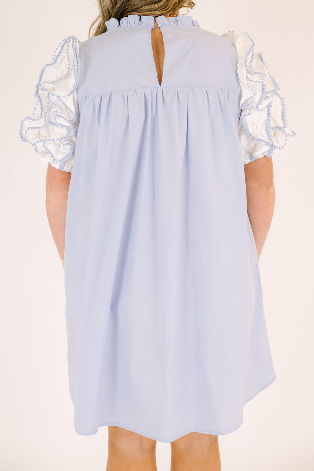 Between Me And You Dress, Light Blue