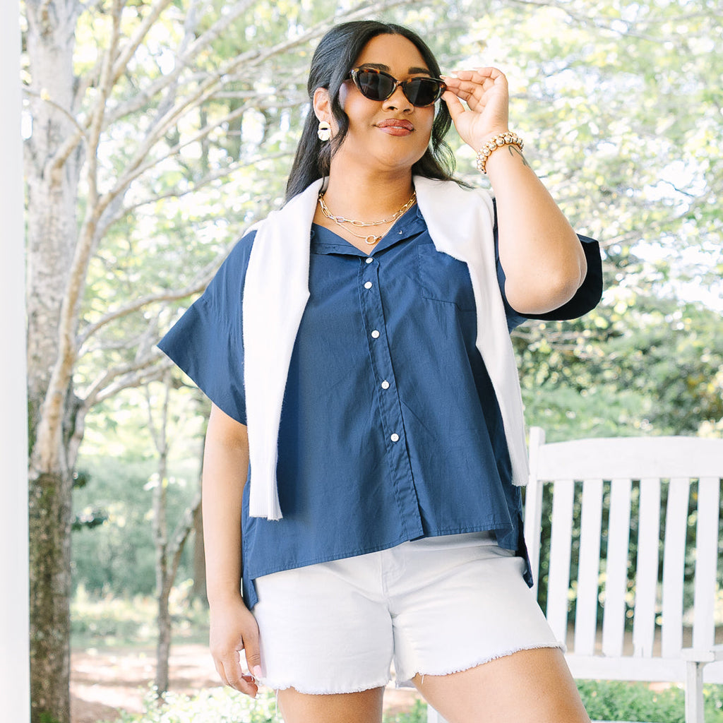Be Your Best Top, Navy