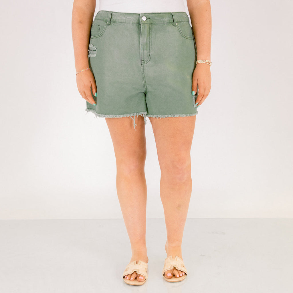 Big Moves Shorts, Olive