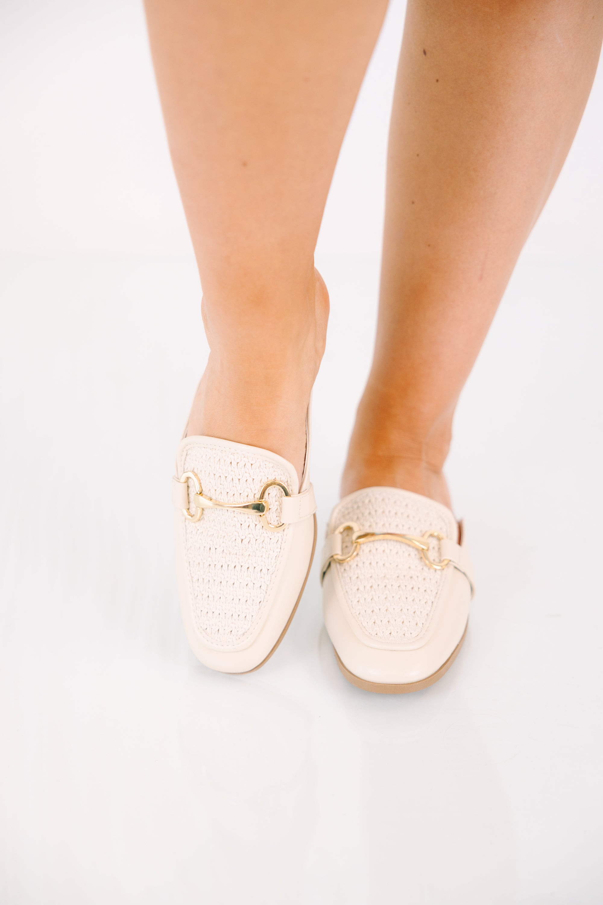 Bite Of Life Mules, Ivory