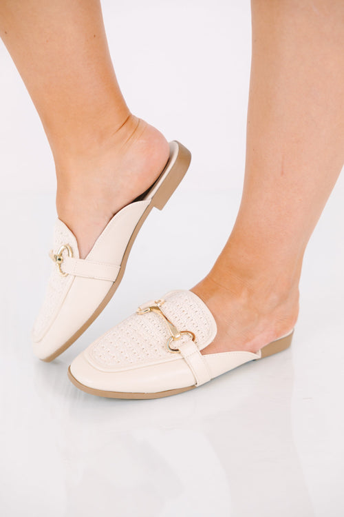 Bite Of Life Mules, Ivory