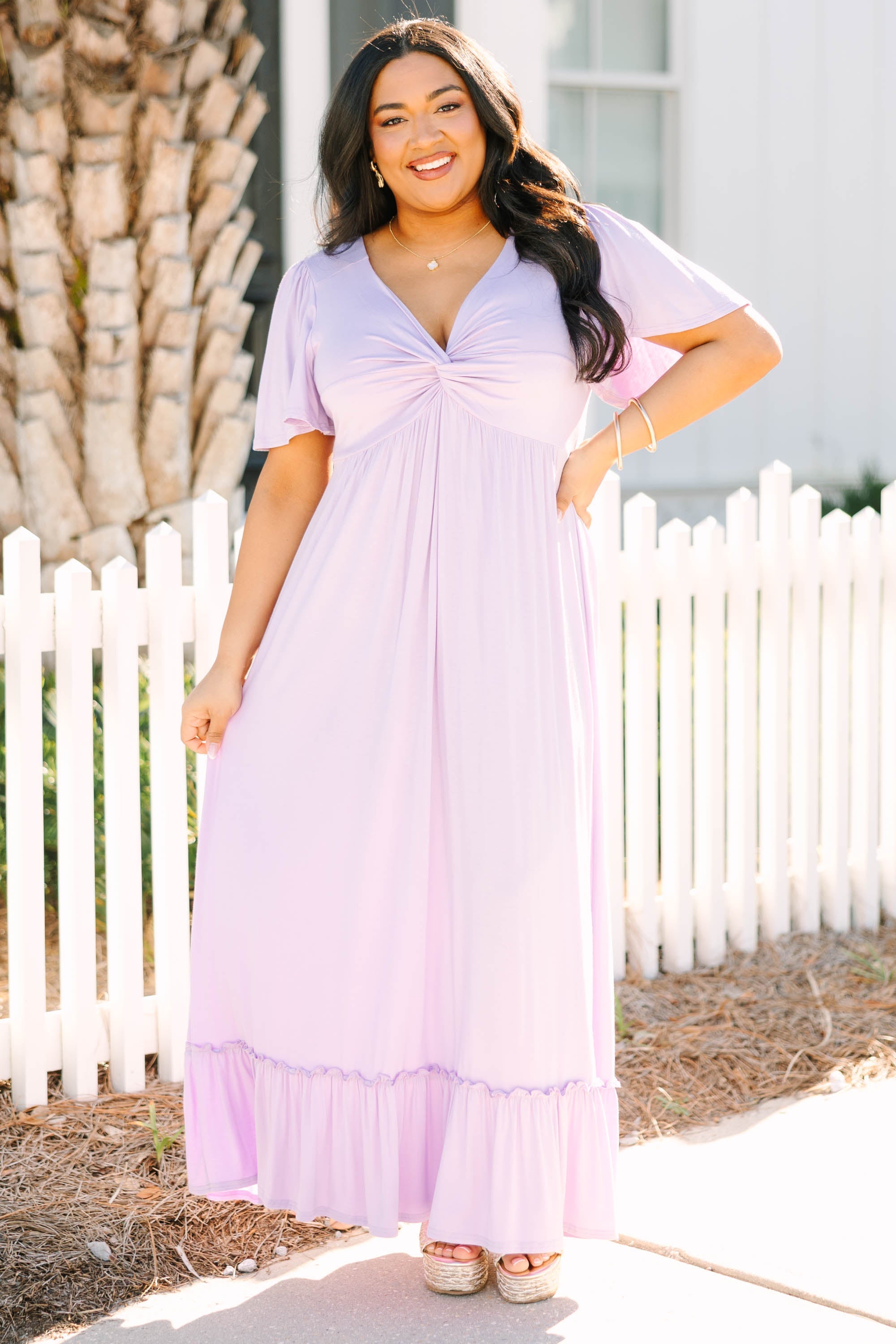 Blackbird Singing Dress, Lilac