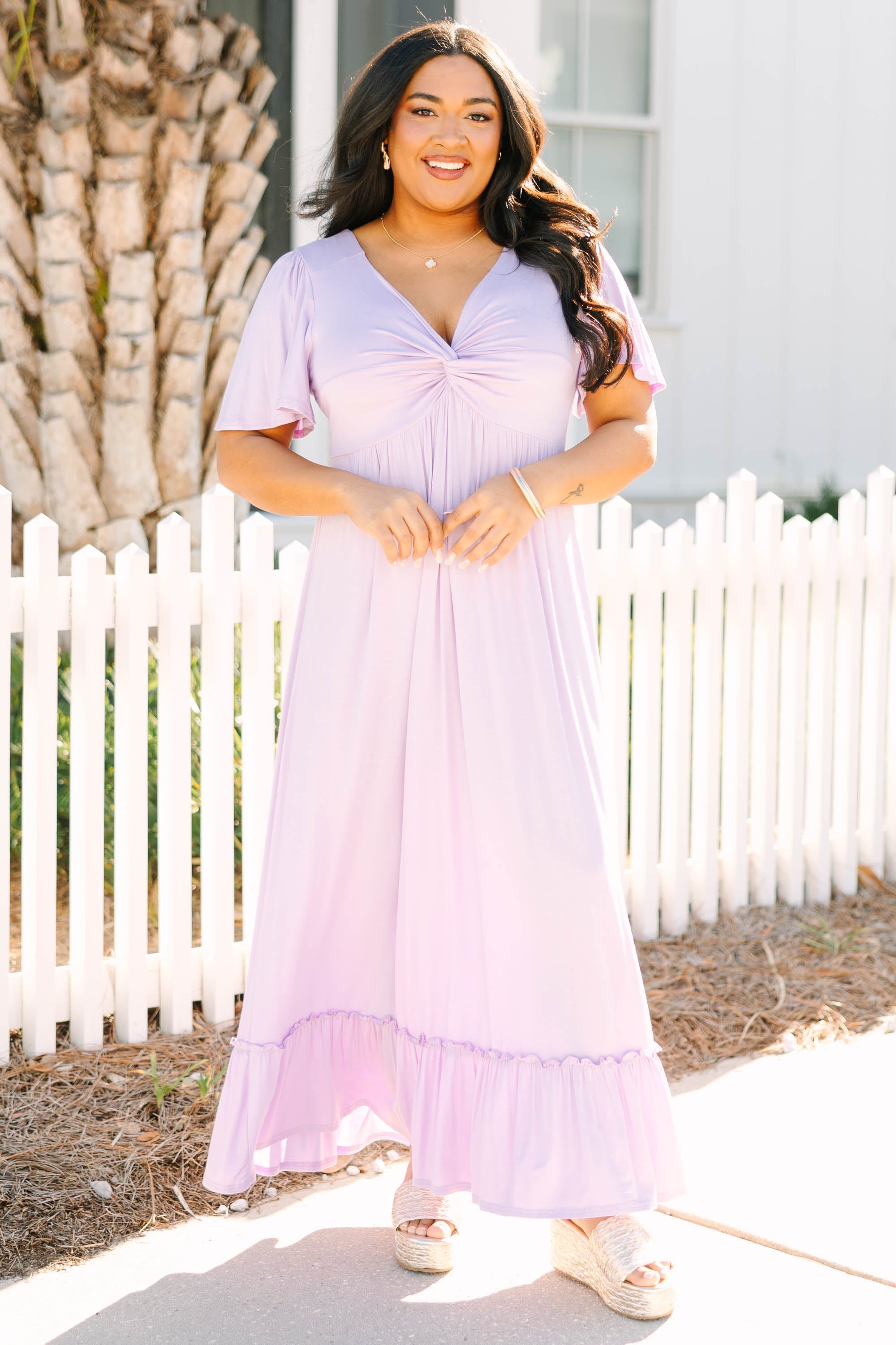 Blackbird Singing Dress, Lilac