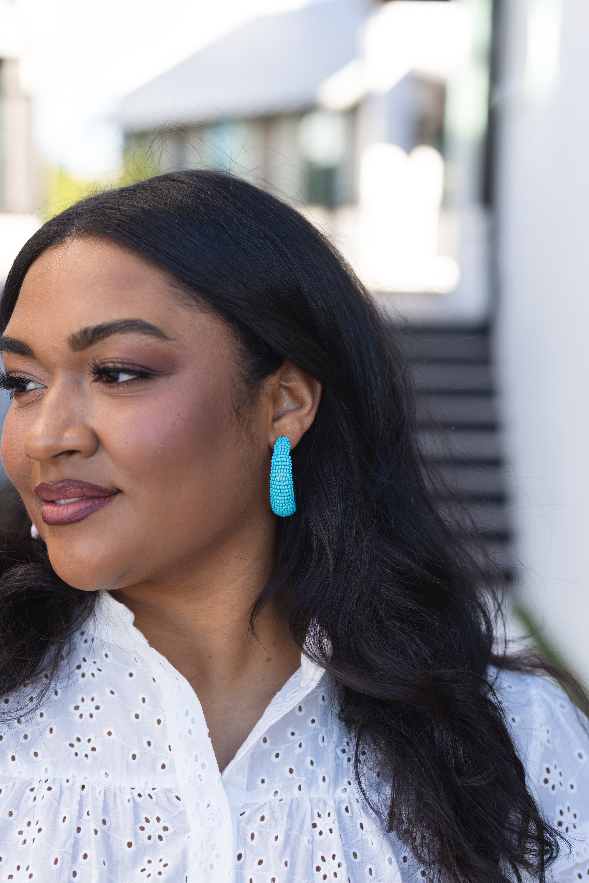 Blue Haven Earrings, Turquoise
