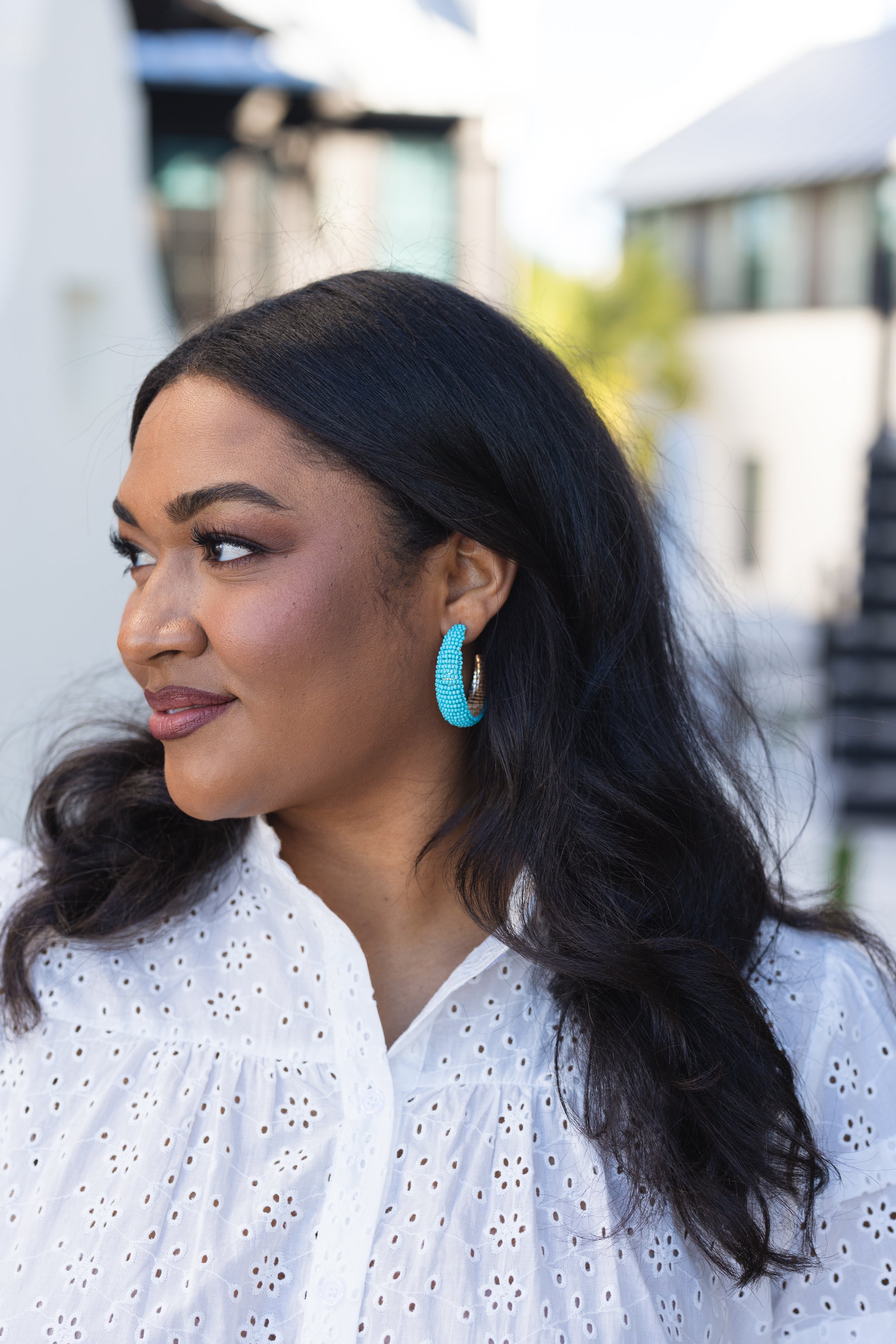 Blue Haven Earrings, Turquoise