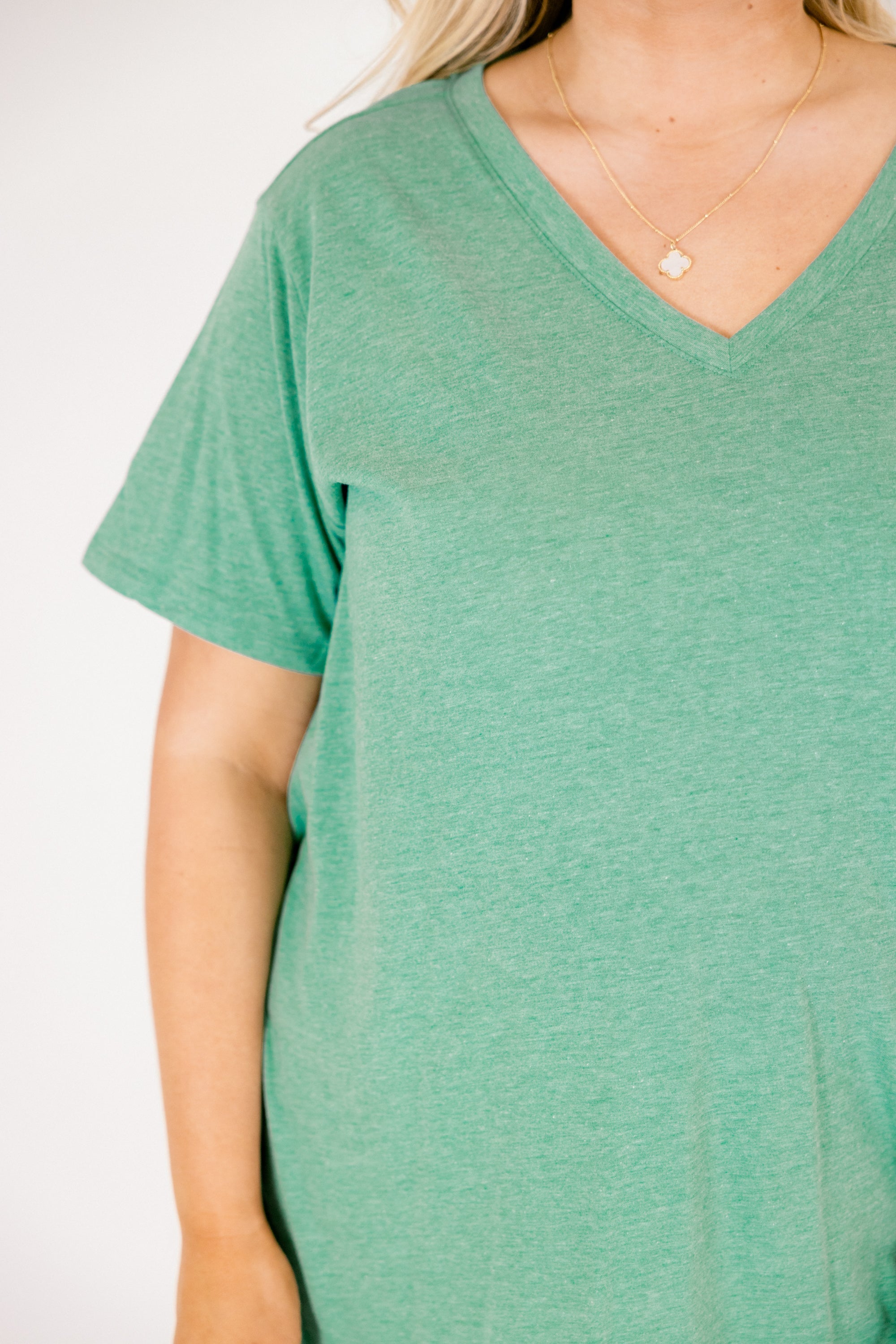 Bright Days Tee, Heather Kelly Green
