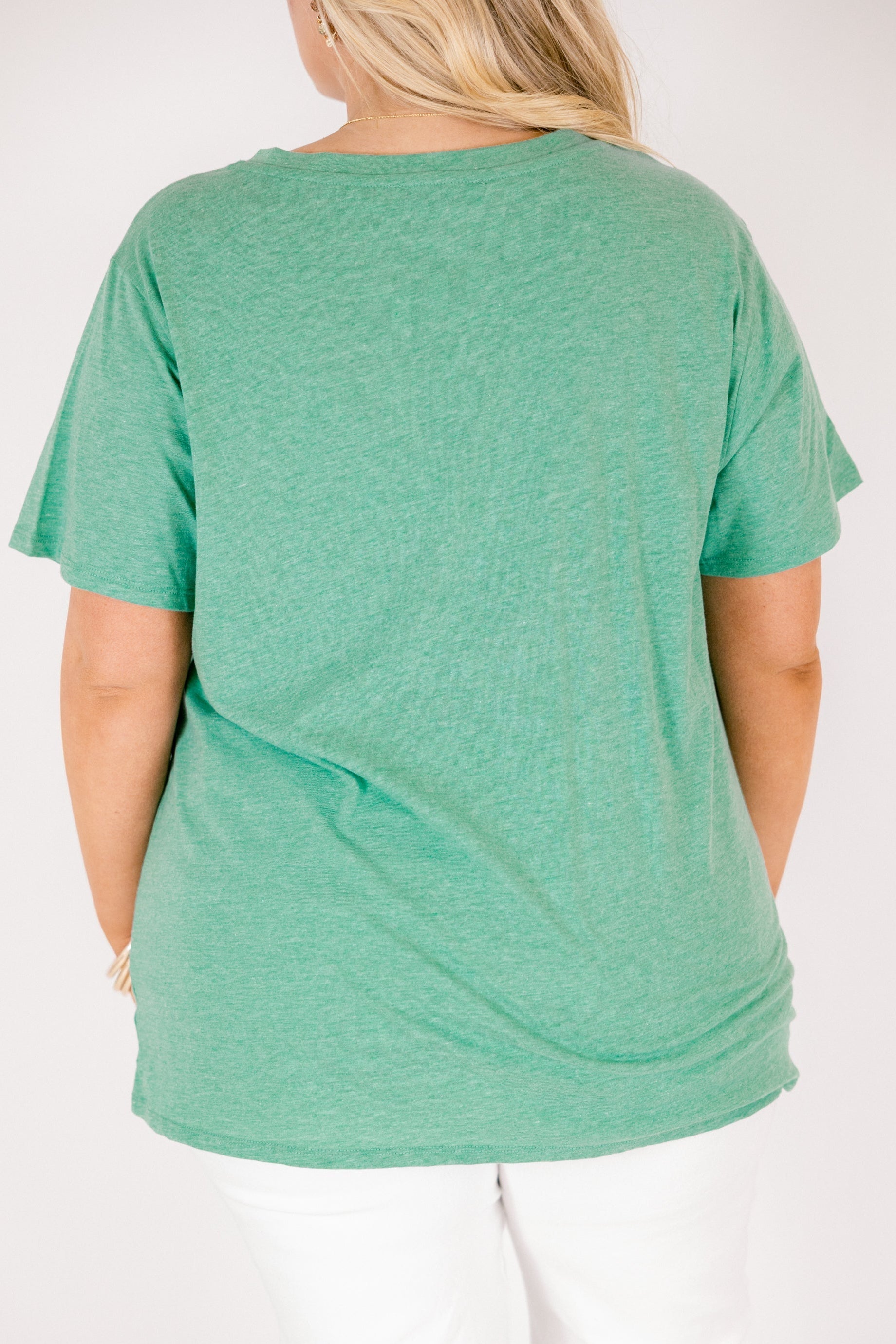 Bright Days Tee, Heather Kelly Green
