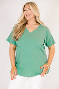 Bright Days Tee, Heather Kelly Green