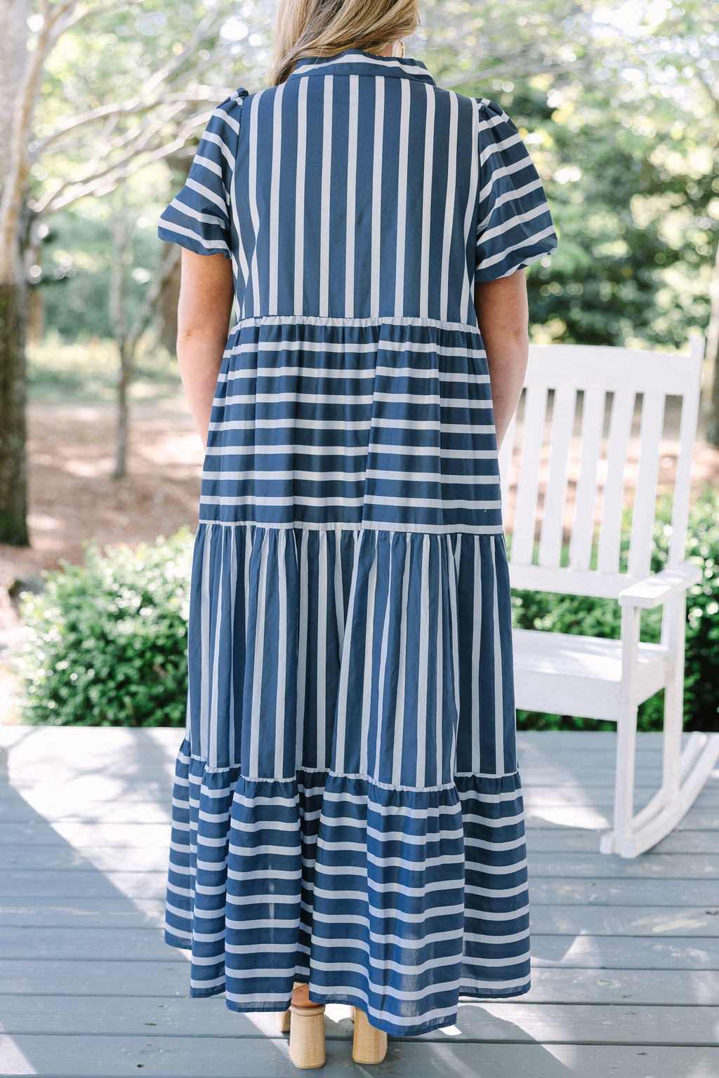 Bright Forecast Dress, Navy