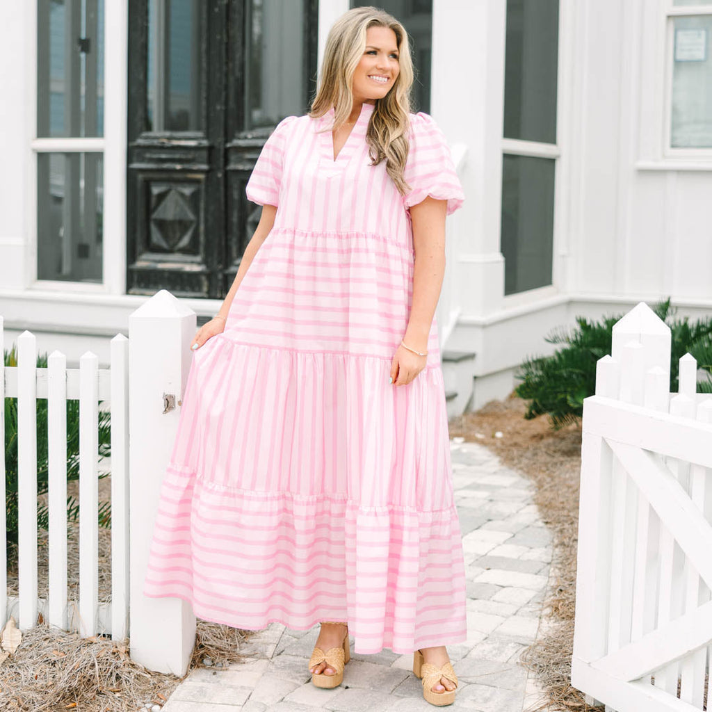 Bright Forecast Dress, Pink