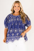 Bright Future Top, Navy
