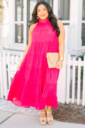 Bright On Time Dress, Pink