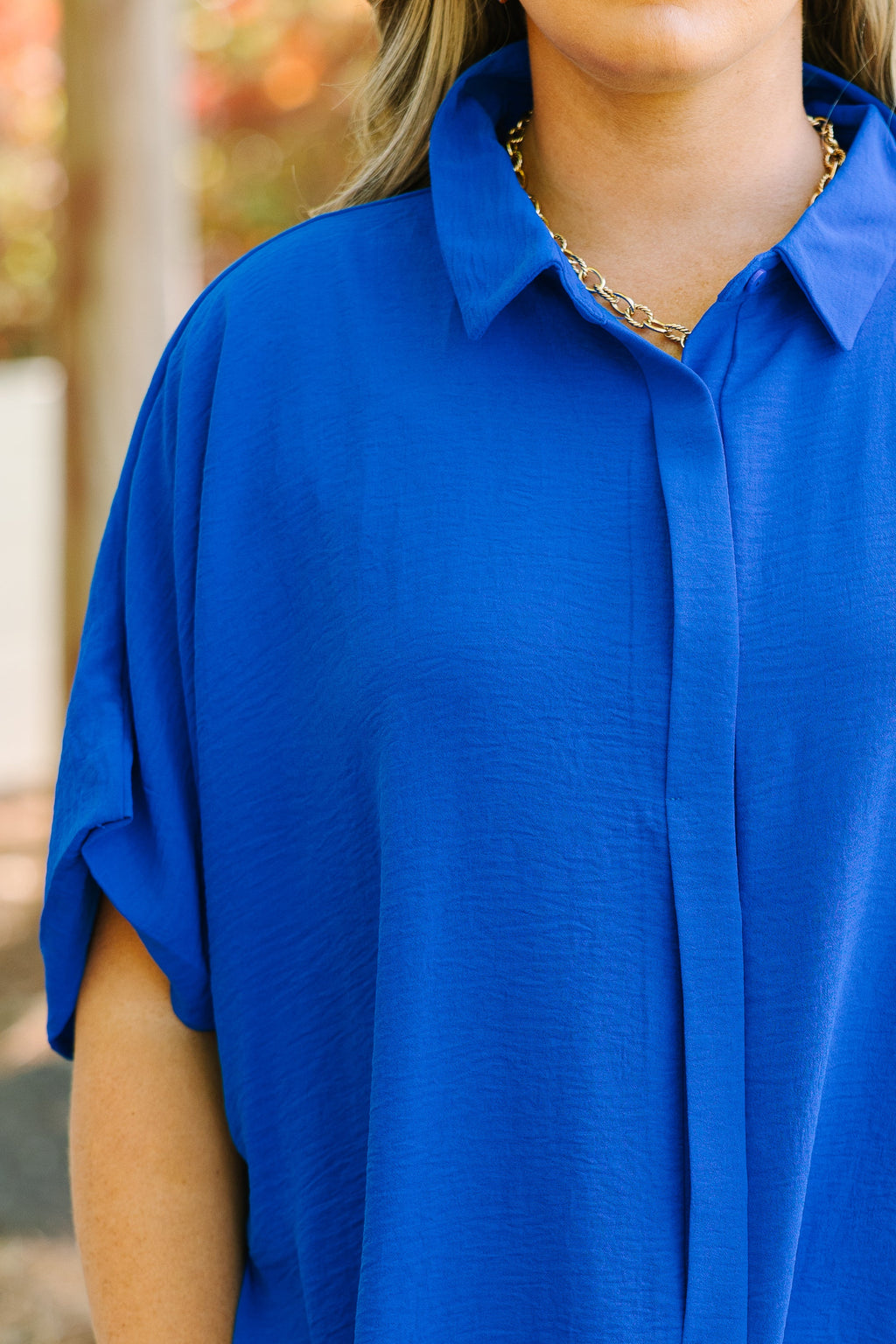 Caller Top, Royal Blue