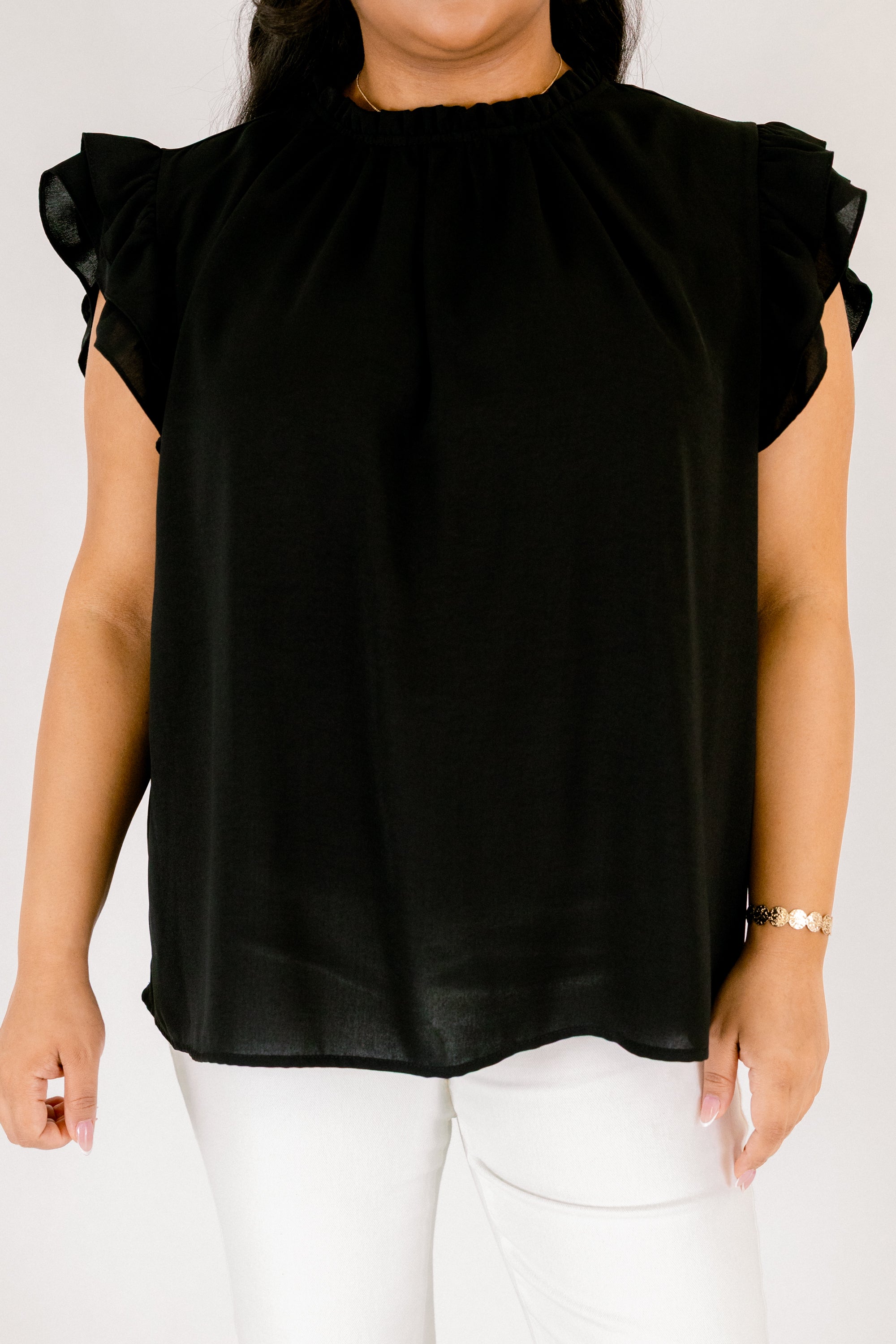 Call Me Baby Top, Black