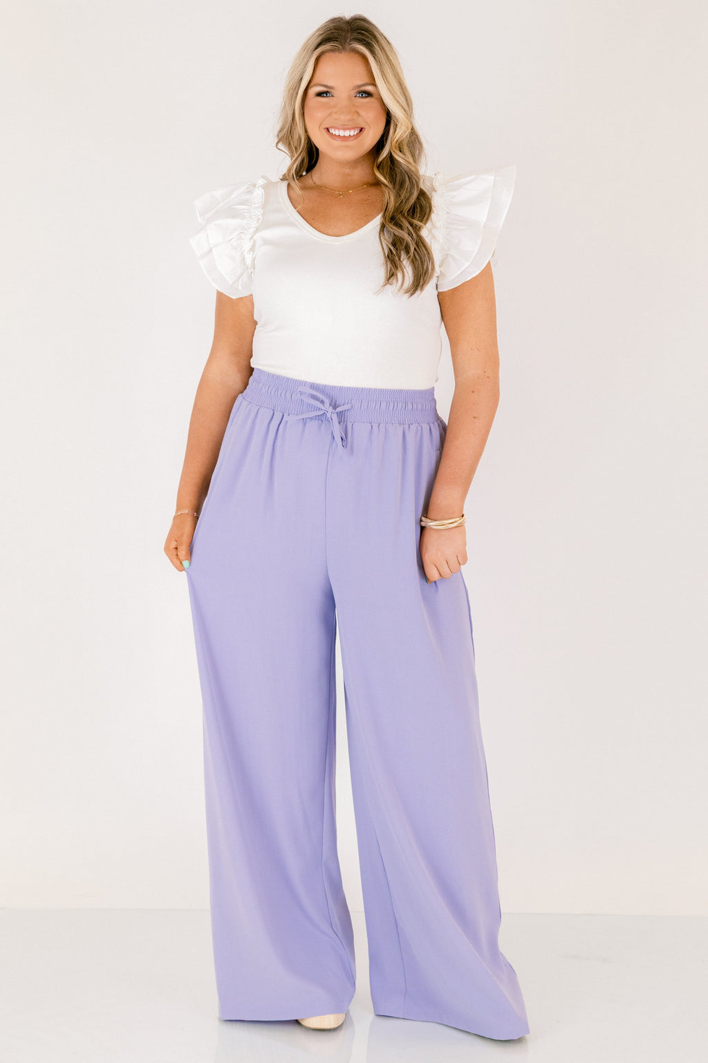 Can't Sit Still Pants, Periwinkle