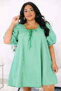Can We Coexist Dress, Kelly Green