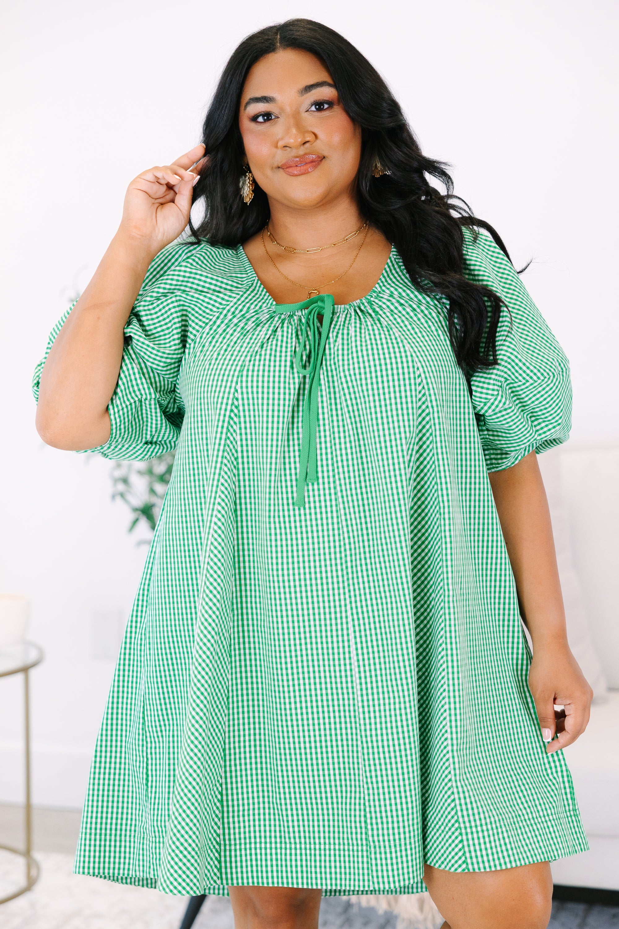 Can We Coexist Dress, Kelly Green