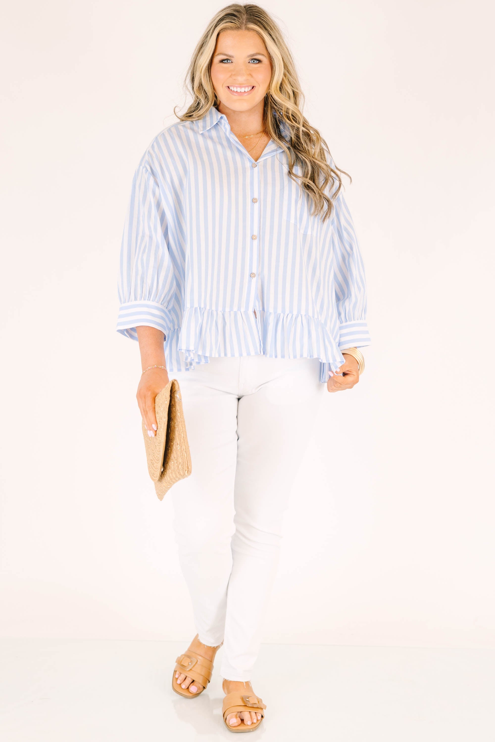Casting Shadows Skinny Jeans, White