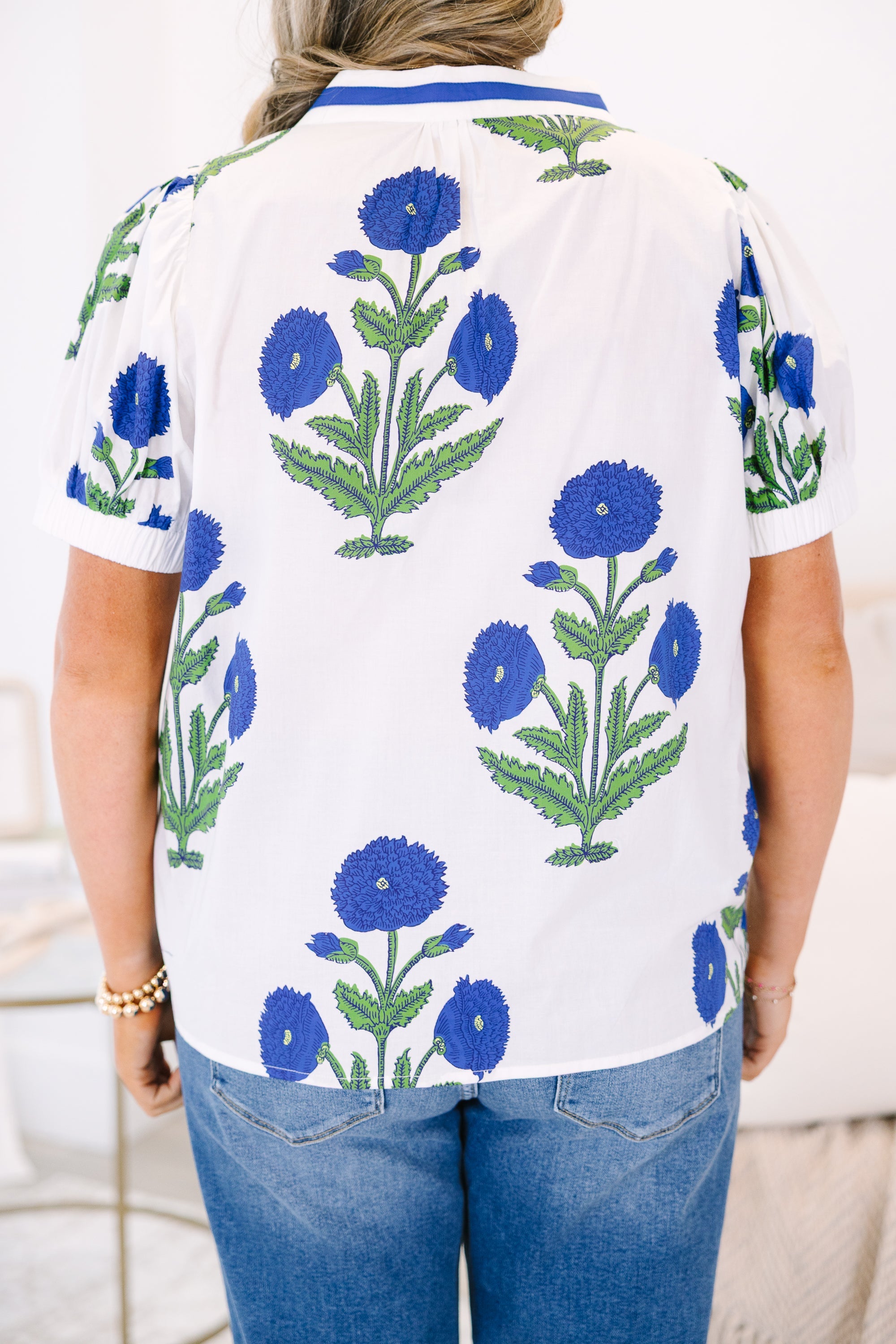 Caught My Eye Top, White