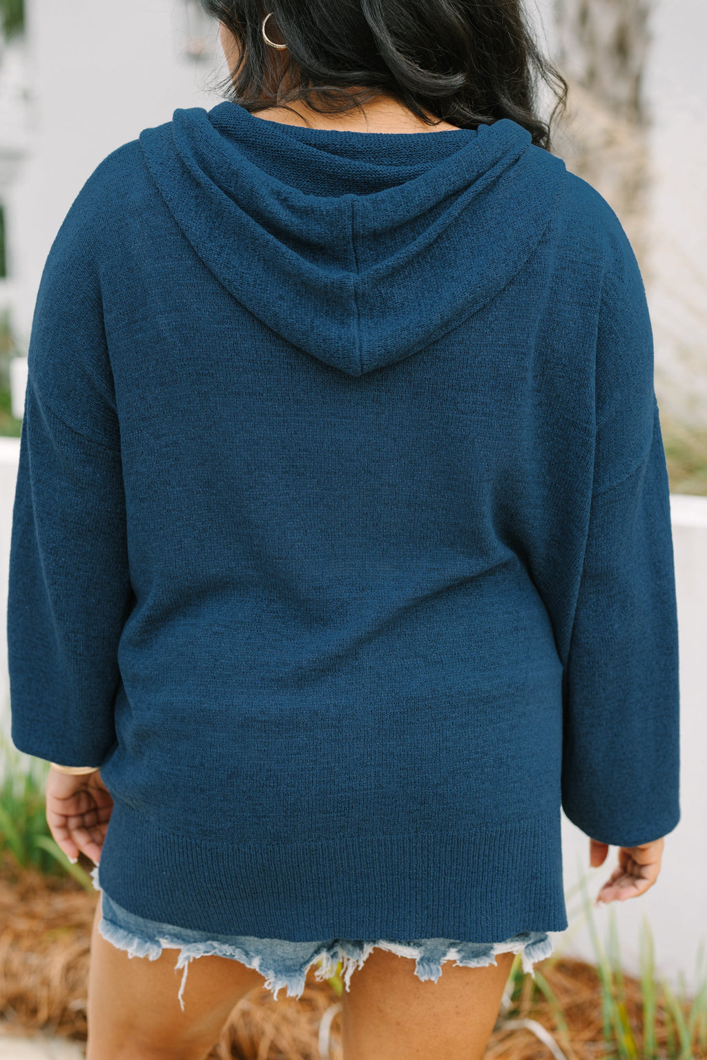 Chill With Me Cardigan, Navy