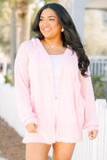 Chill With Me Cardigan, Pink
