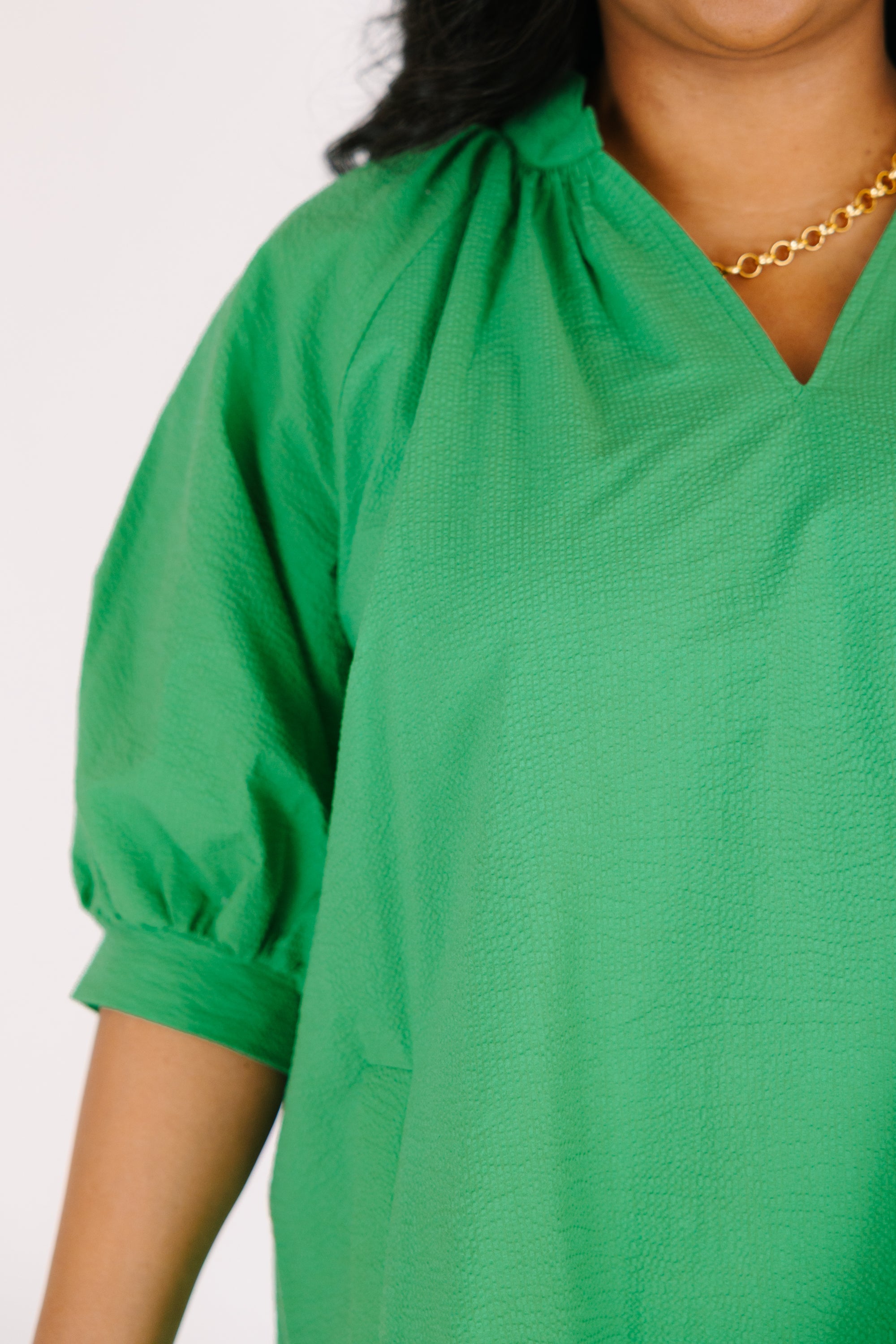 Circle Back Dress, Kelly Green