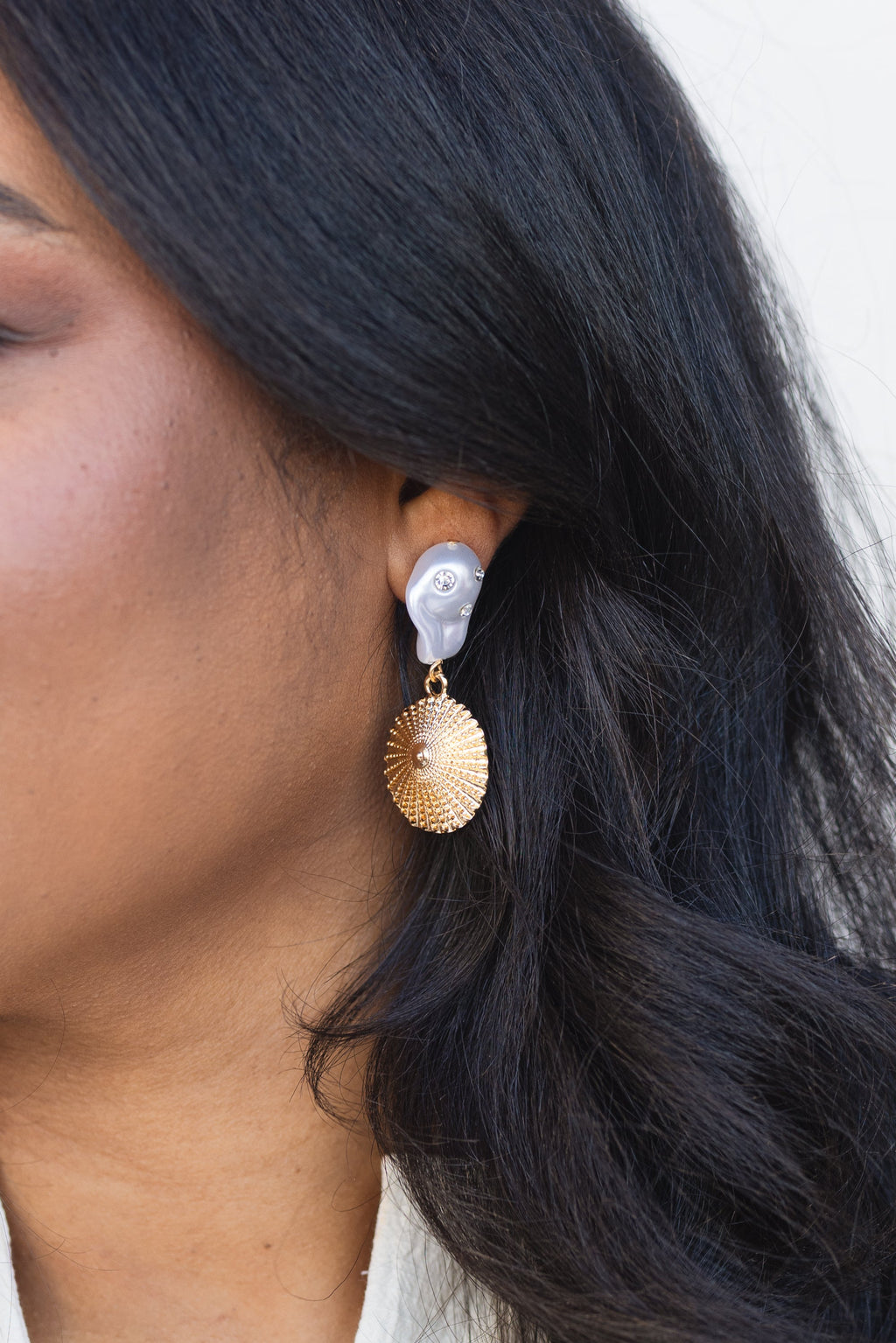 Citrus Bay Earrings, Gold