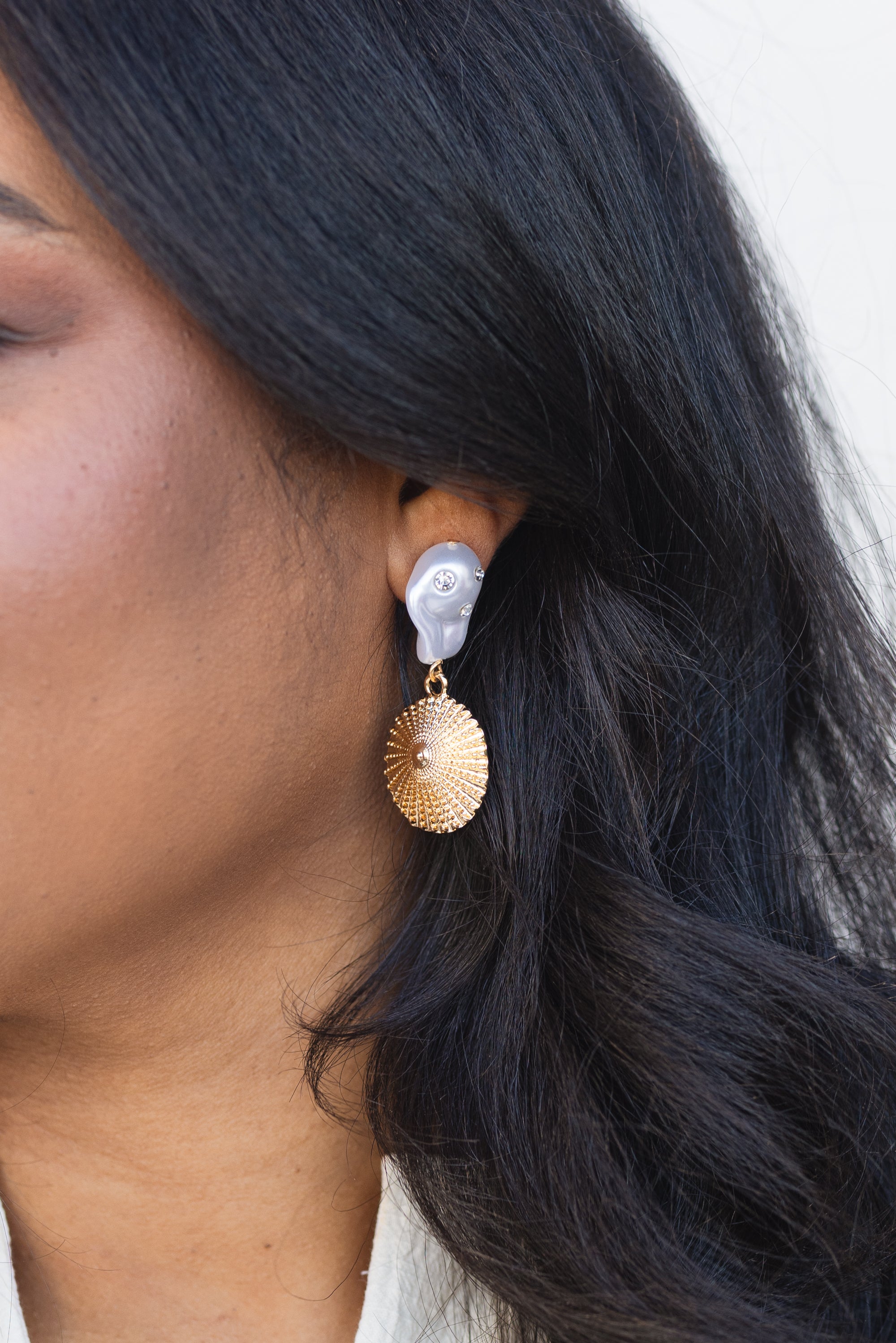 Citrus Bay Earrings, Gold
