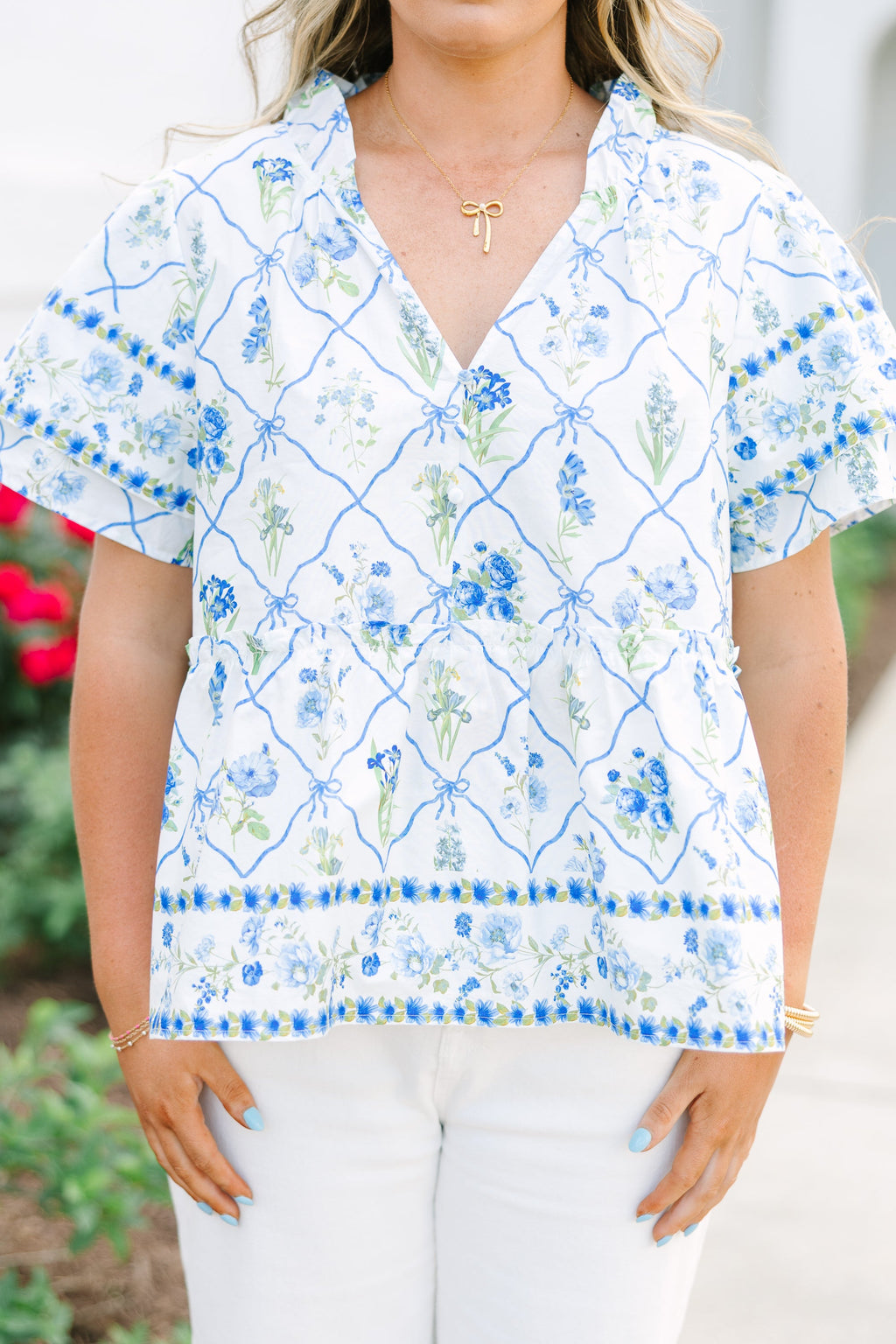 Coastal Love Top, Blue-Green