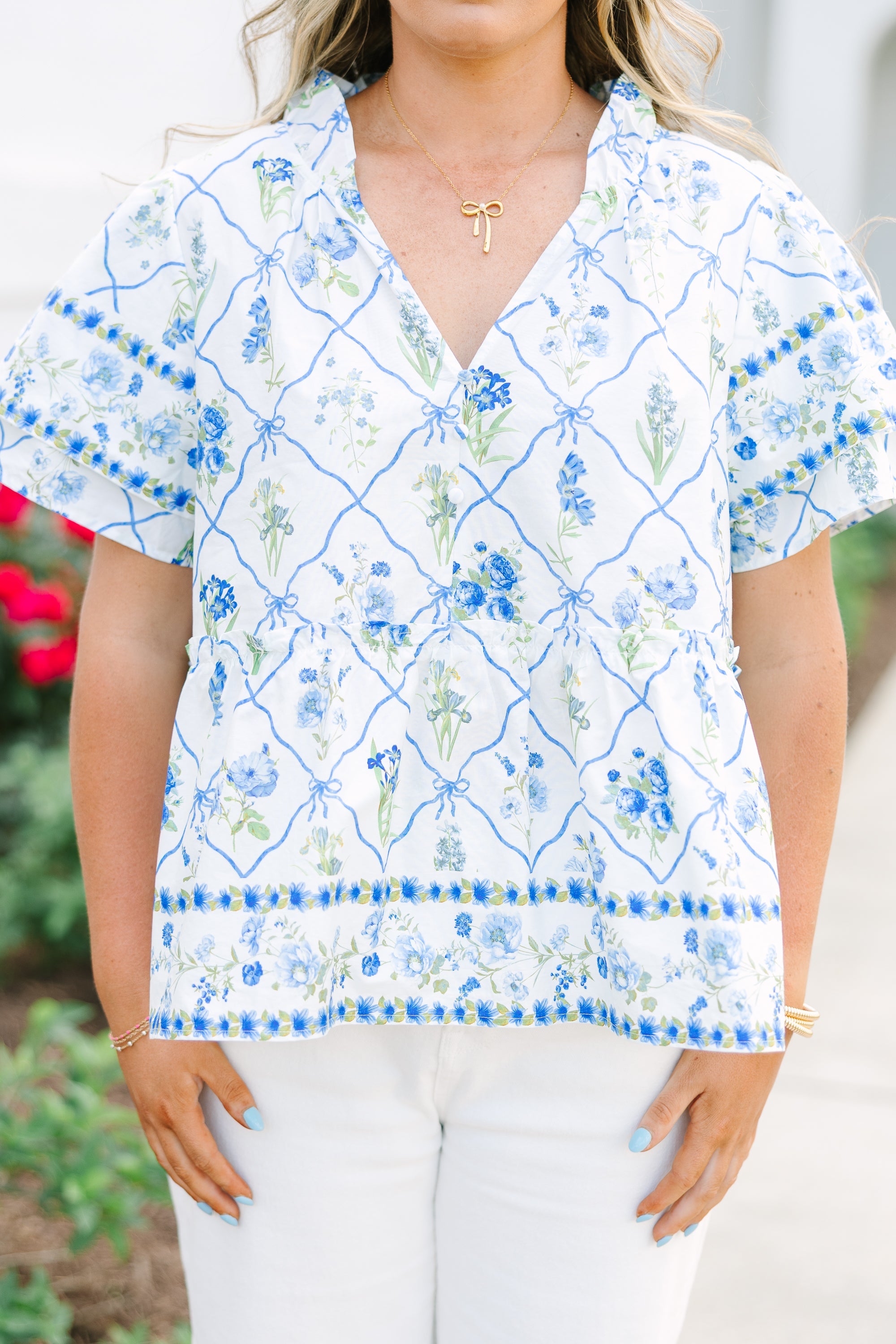 Coastal Love Top, Blue-Green