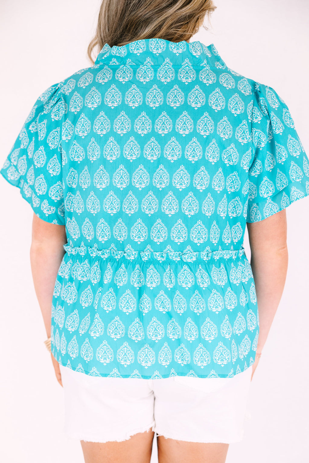 Coastal Love Top, Teal