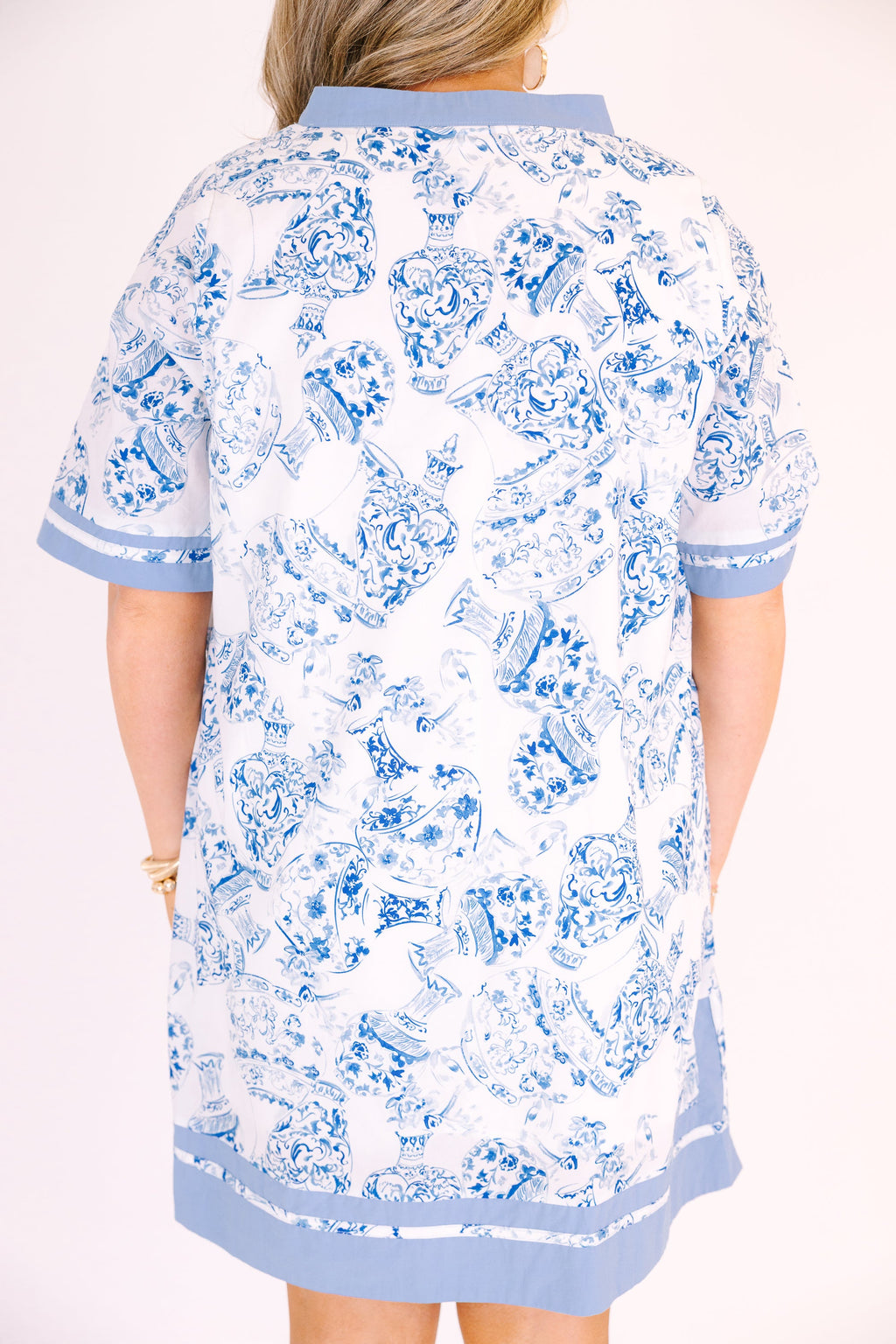 Color Of Me Dress, Blue Porcelain