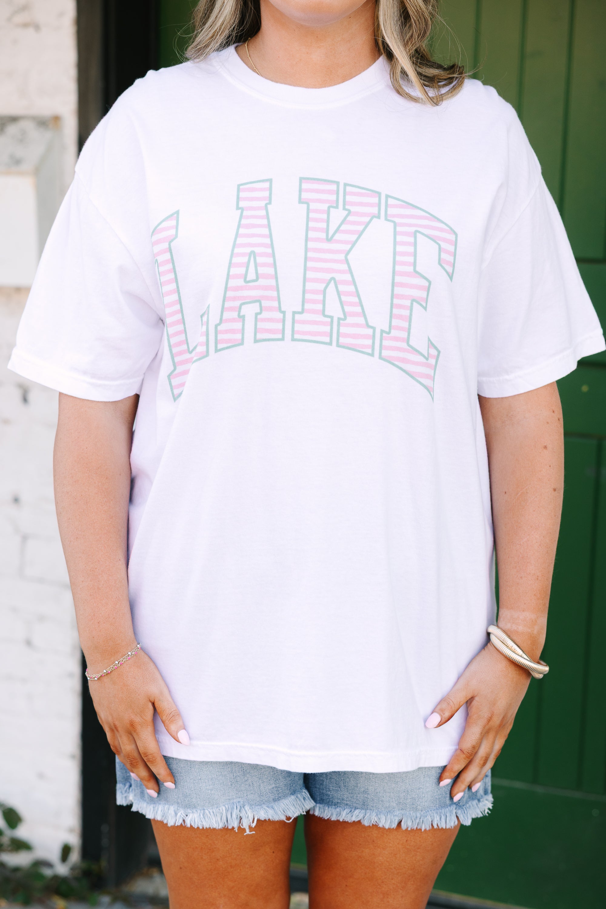 Comfort Colors: Lake Livin' Tee, White