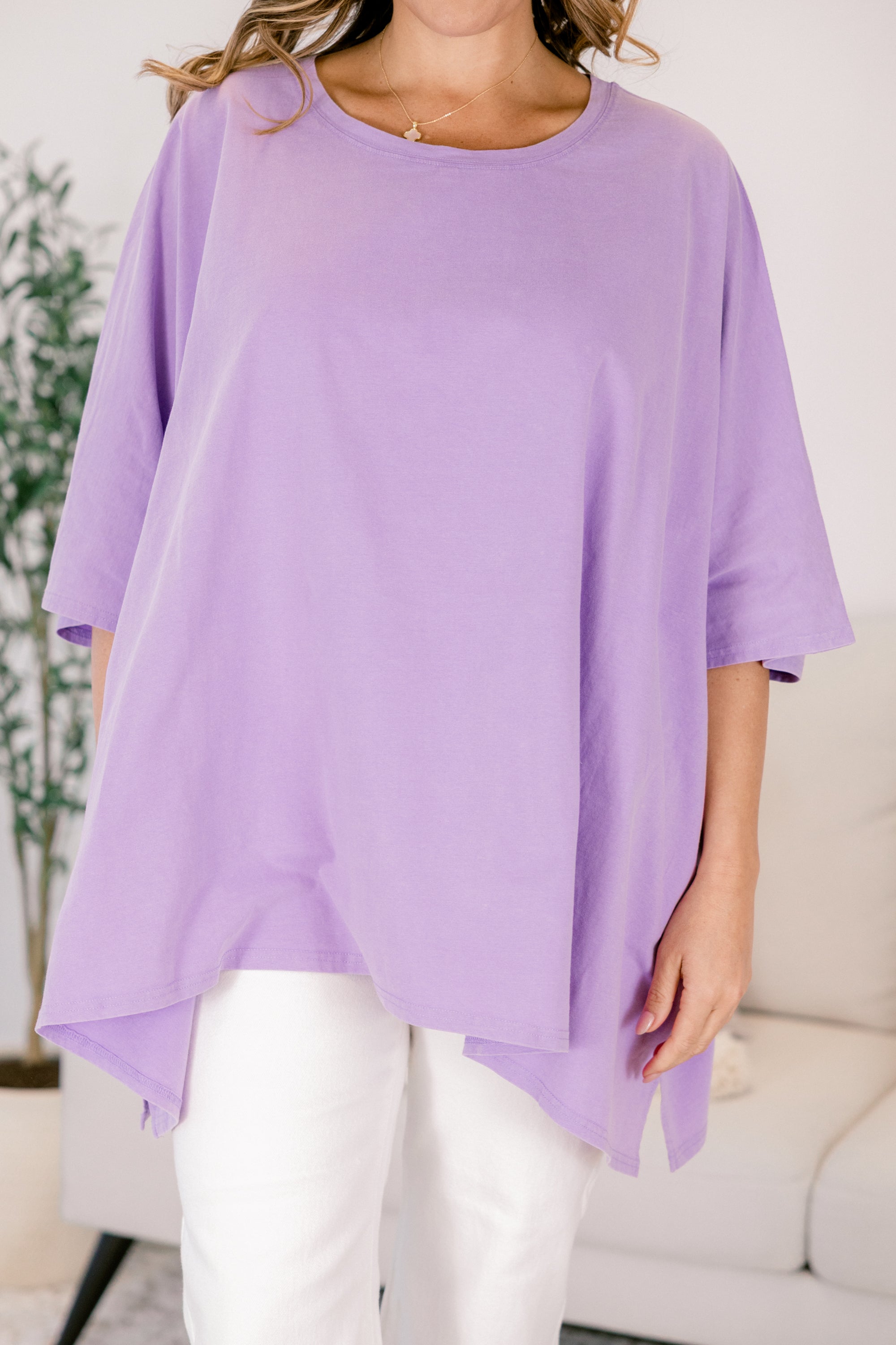 Comparing The Two Tunic, Purple