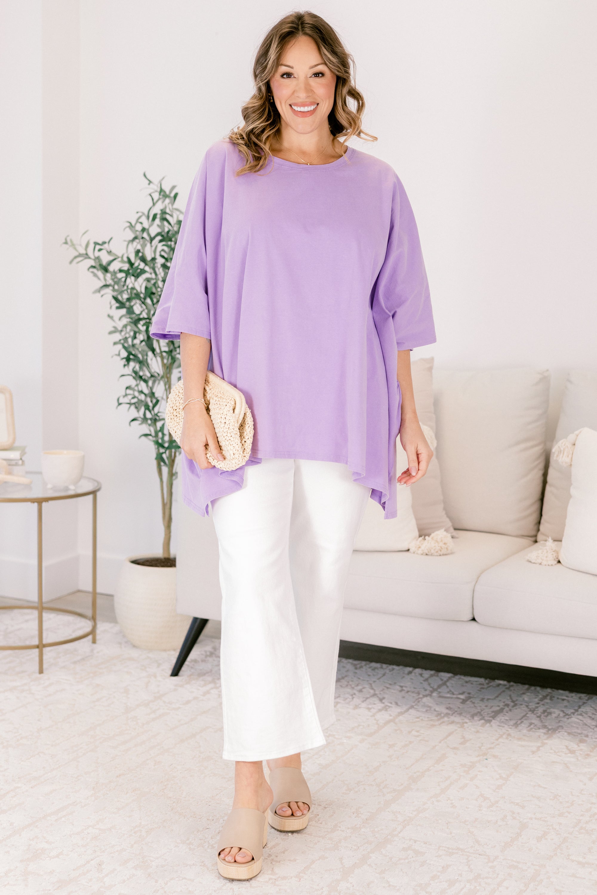 Comparing The Two Tunic, Purple