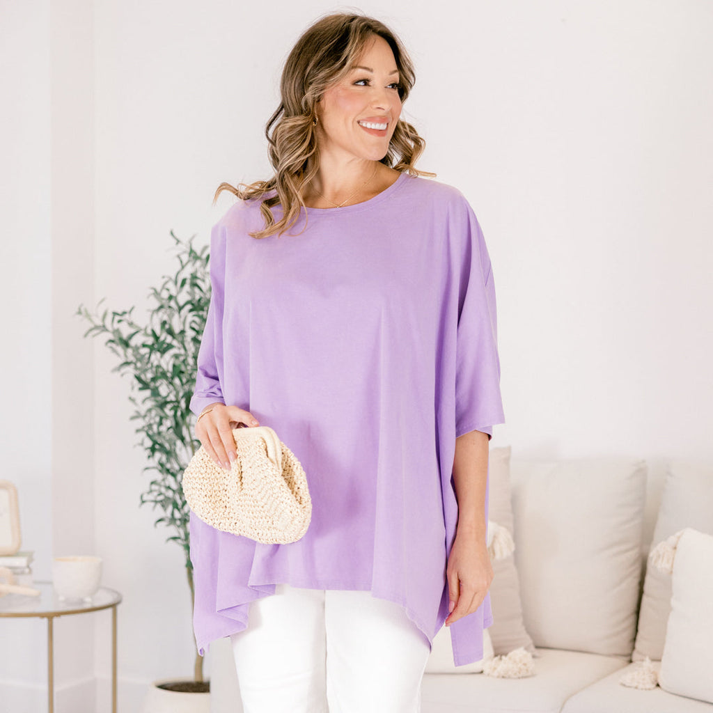 Comparing The Two Tunic, Purple
