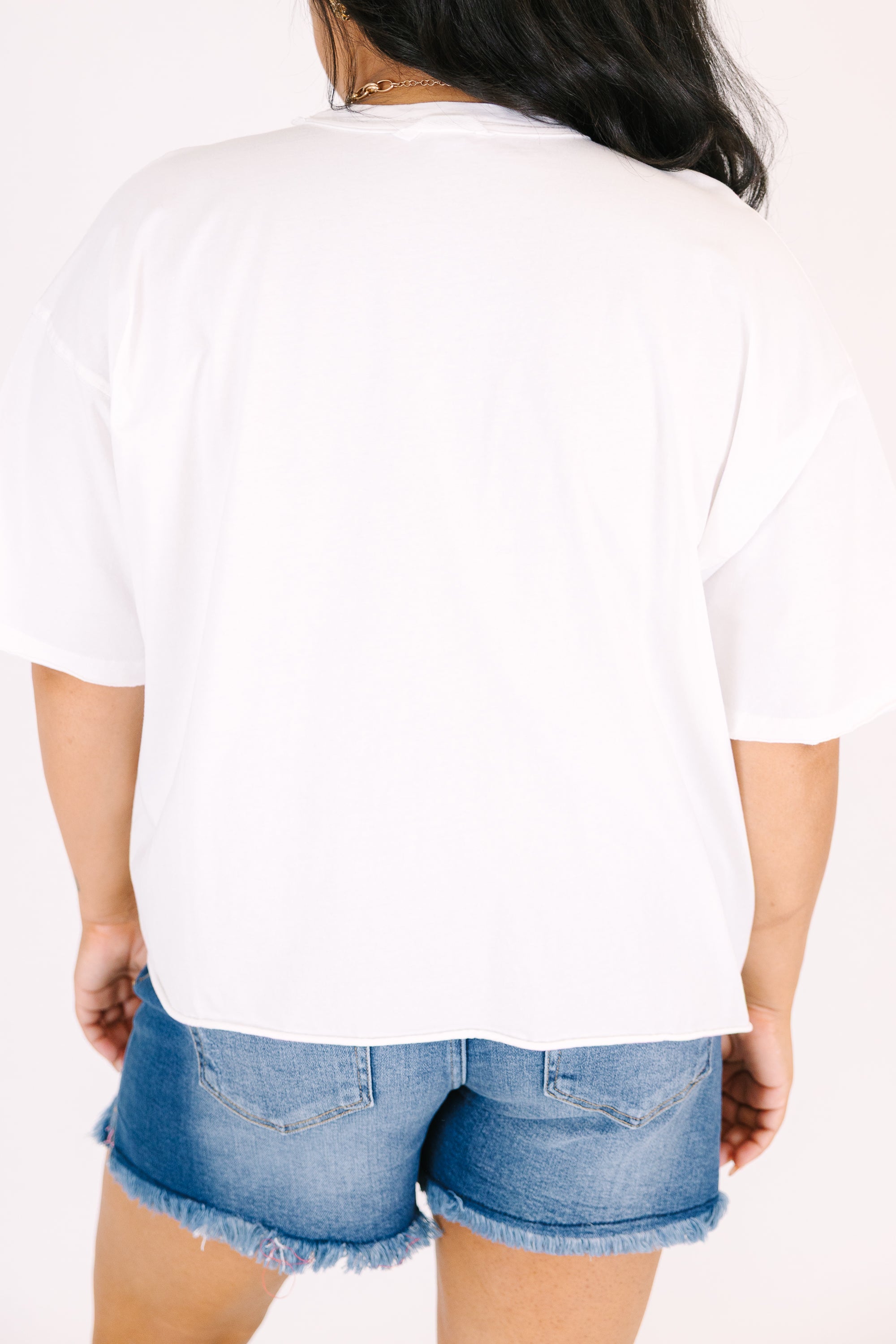 Copacabana Vintage Wash Tee, White